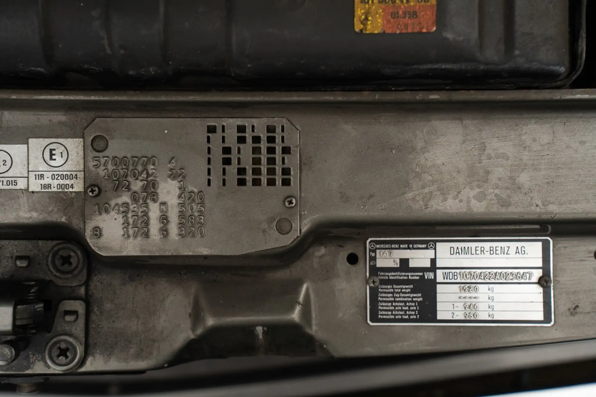 1985 Mercedes-Benz 280SL (R107) - 29,578 miles-For Sale