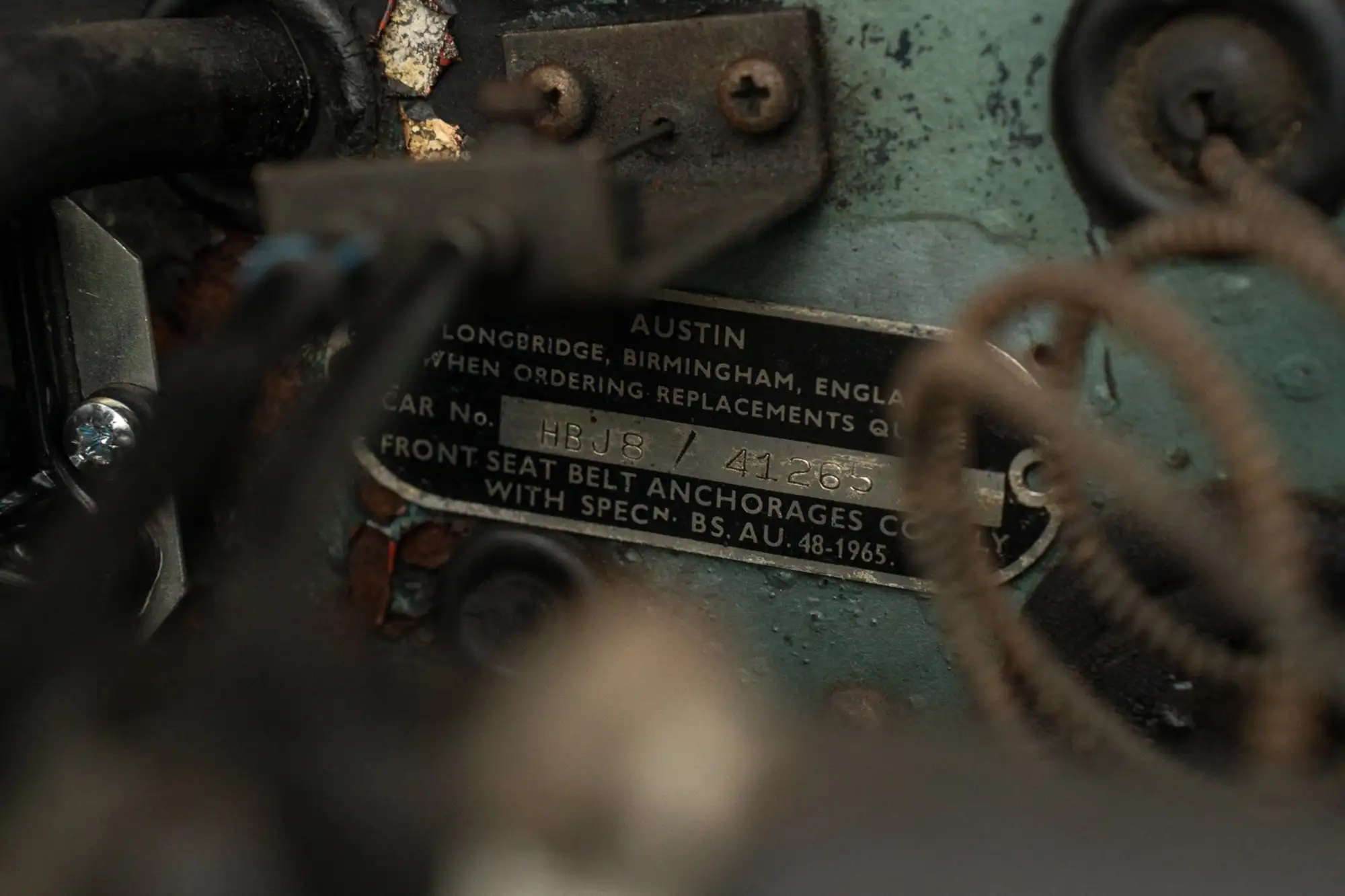 1967 Austin-Healey 3000 MkIII (BJ8) - One owner from new-For Sale