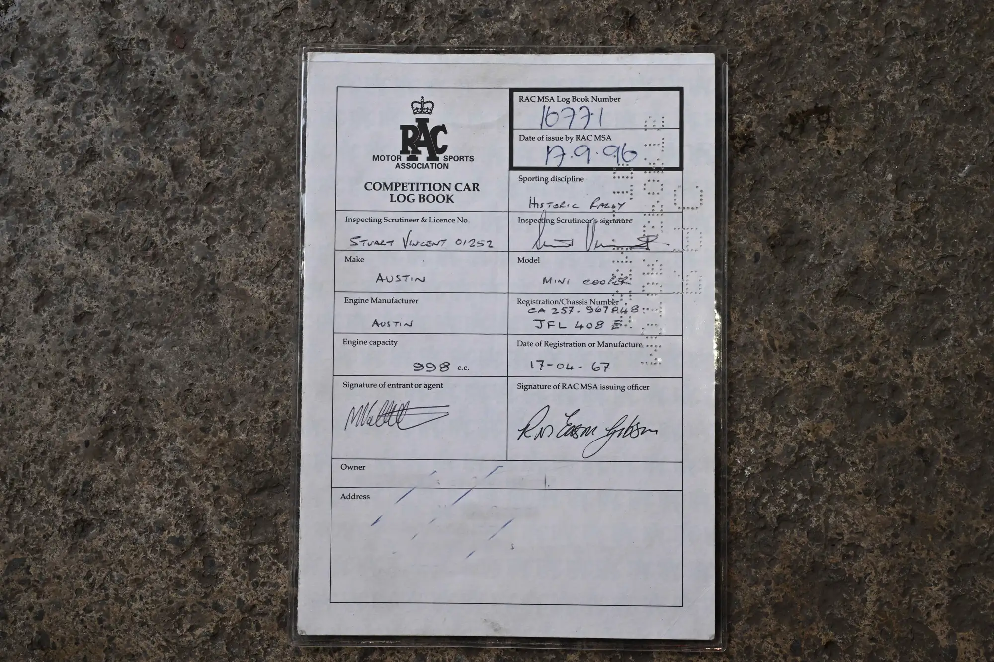 1967 Austin Mini Cooper-For Sale