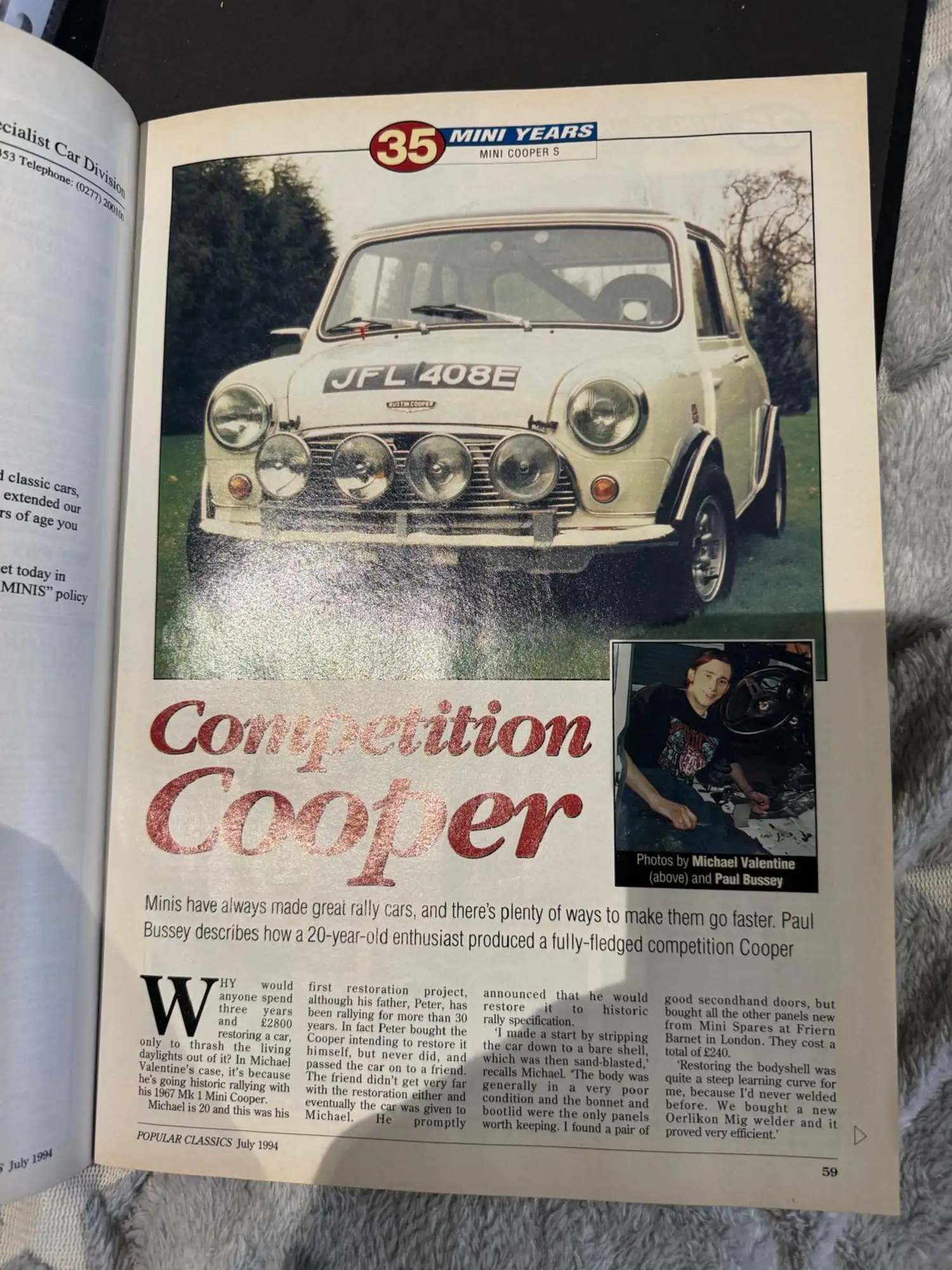 1967 Austin Mini Cooper-For Sale