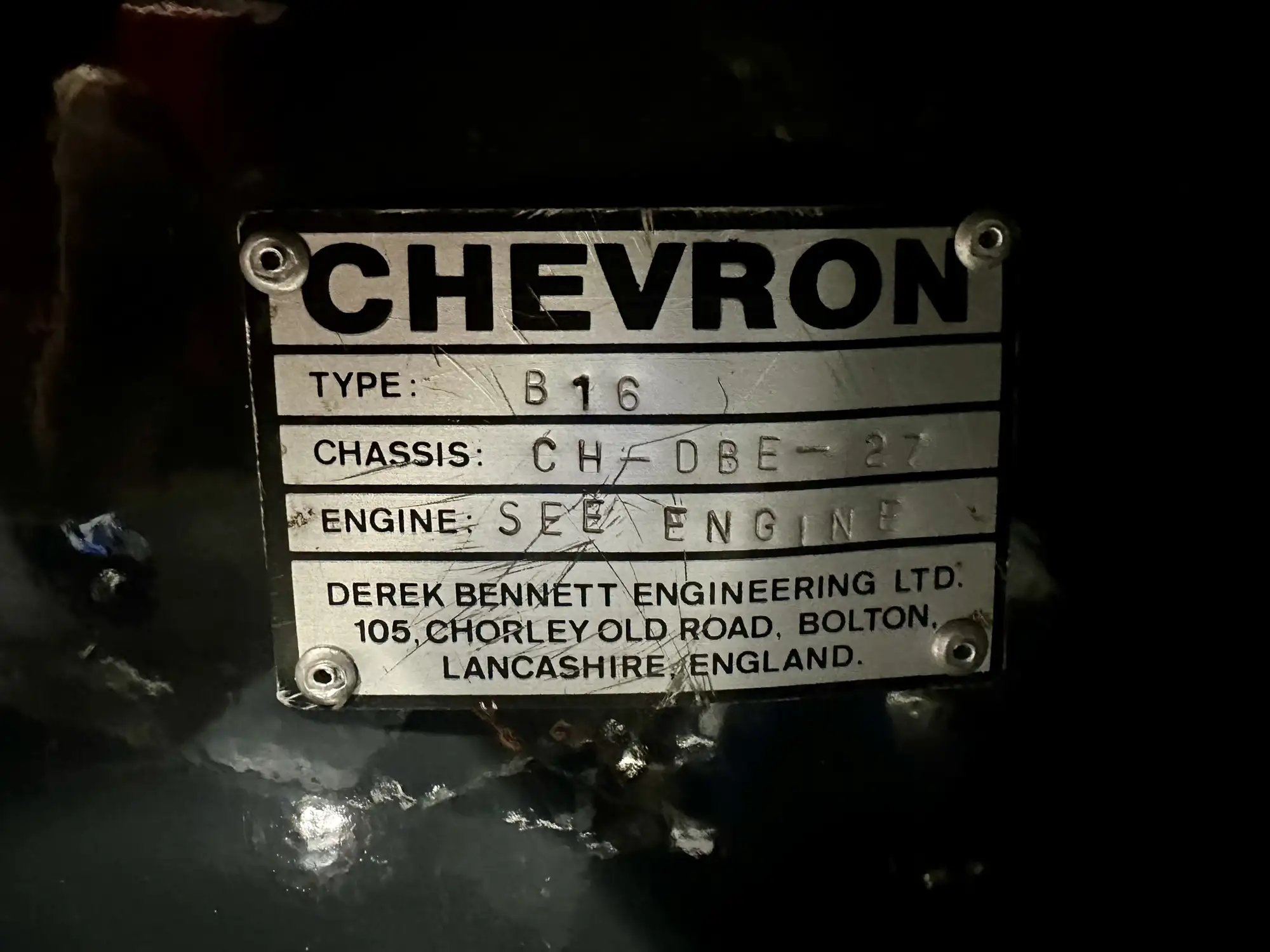 1970 Chevron Cosworth B16 Sports Racer-Sold