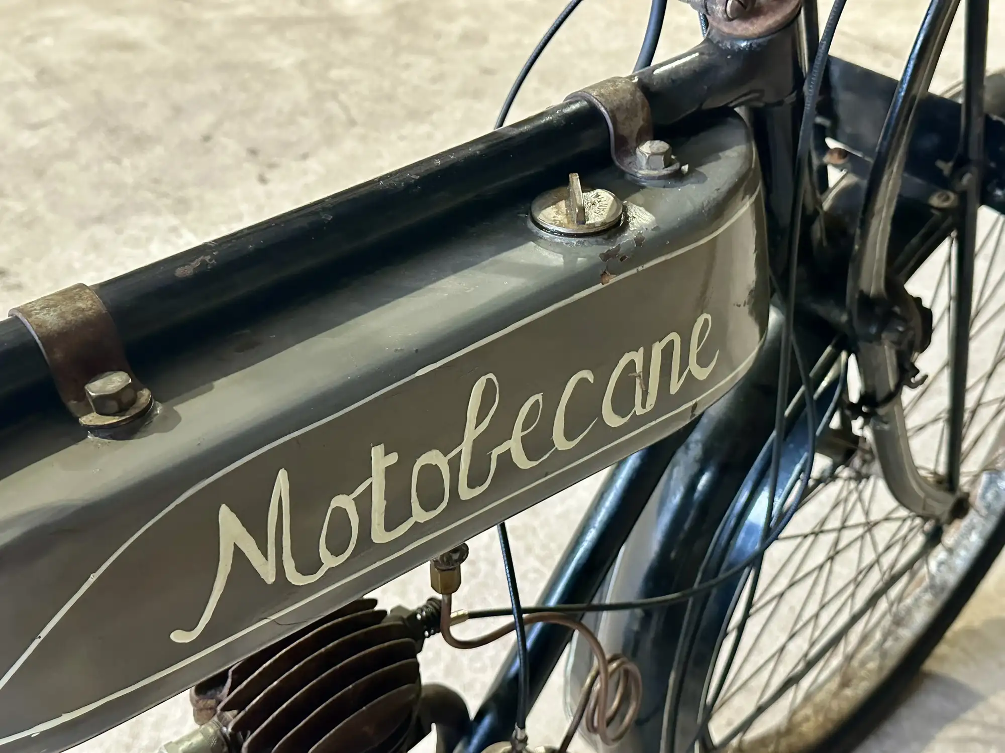 c.1925 Motobécane Model MB1 Light Solo 175cc-For Sale