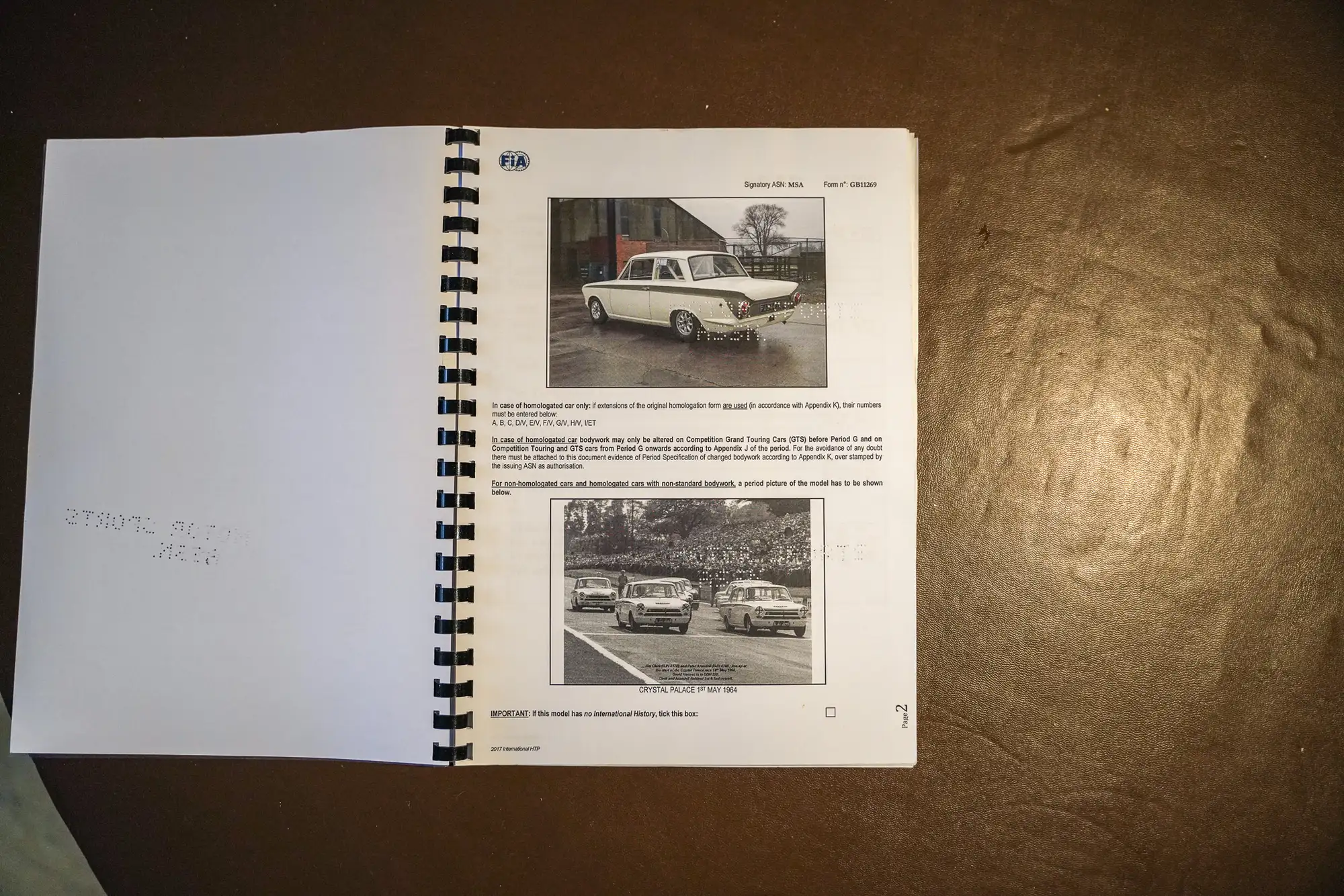 1963 Lotus Cortina Mk1 (FIA) Replica-For Sale