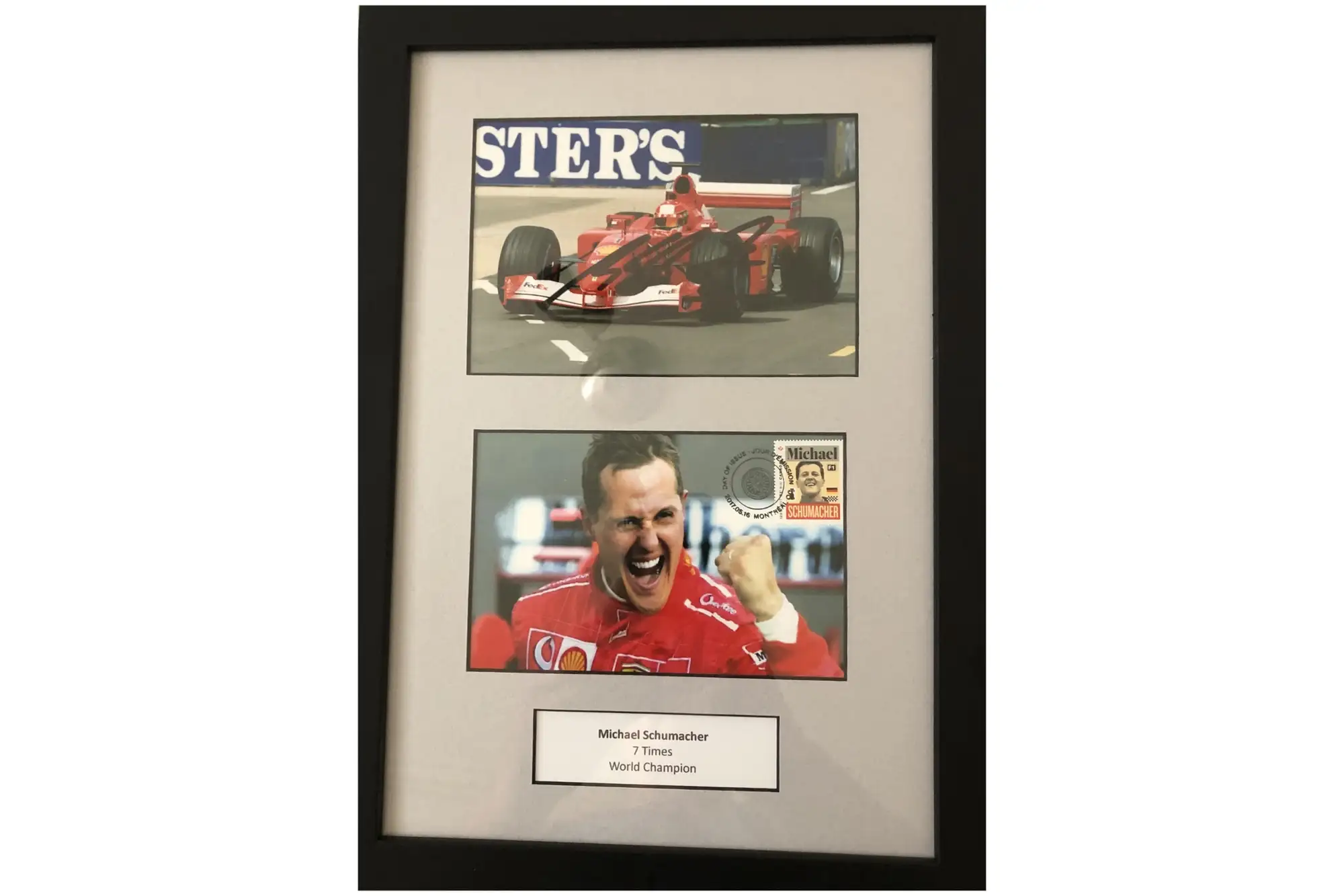 Michael Schumacher Ferrari Autograph Presentation*-For Sale