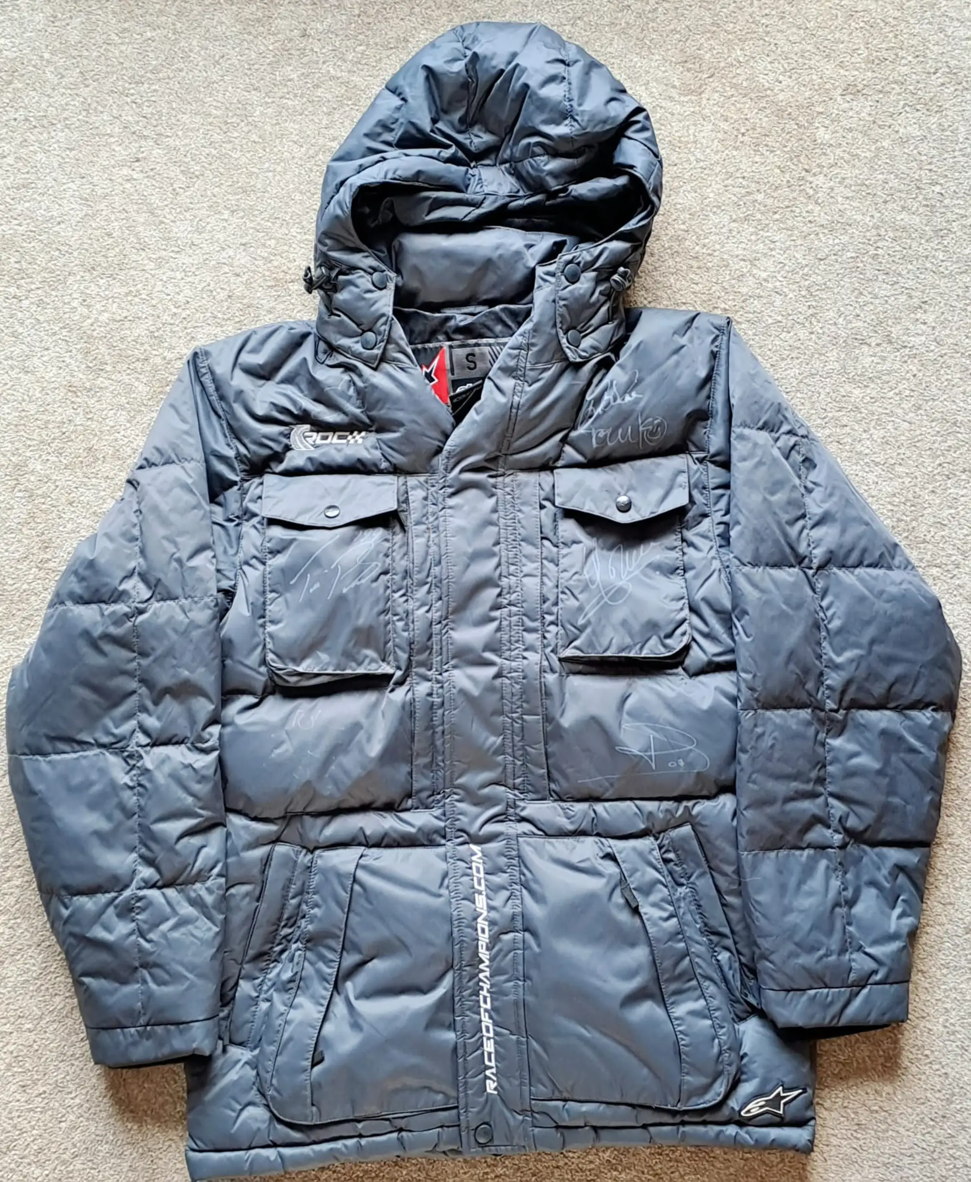 Colin McRae Tribute Multi-Signed 2007 Race of Champions Jack-For Sale