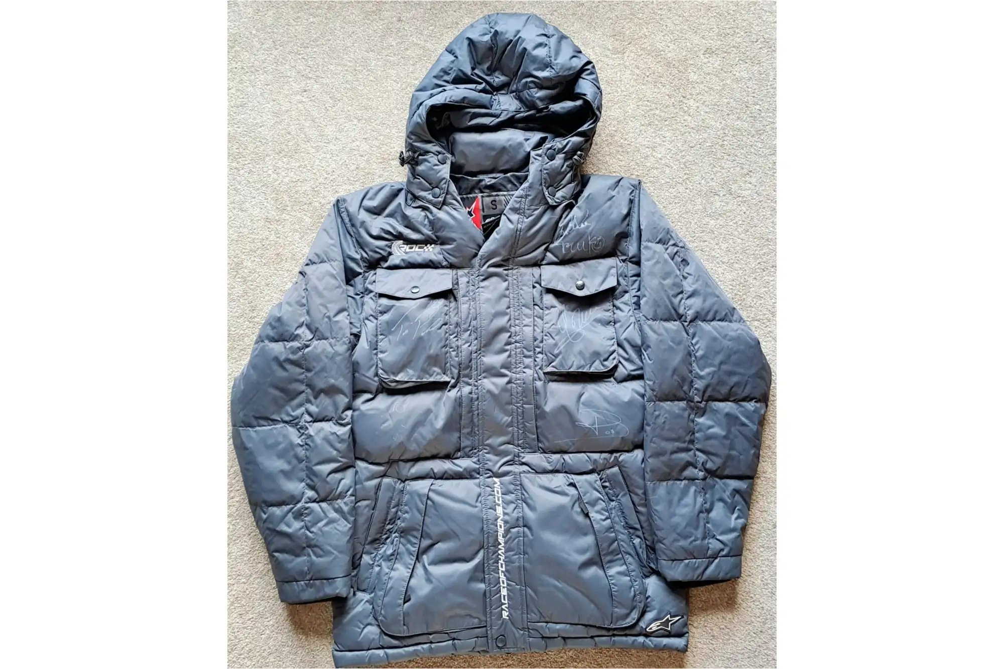 Colin McRae Tribute Multi-Signed 2007 Race of Champions Jack-For Sale