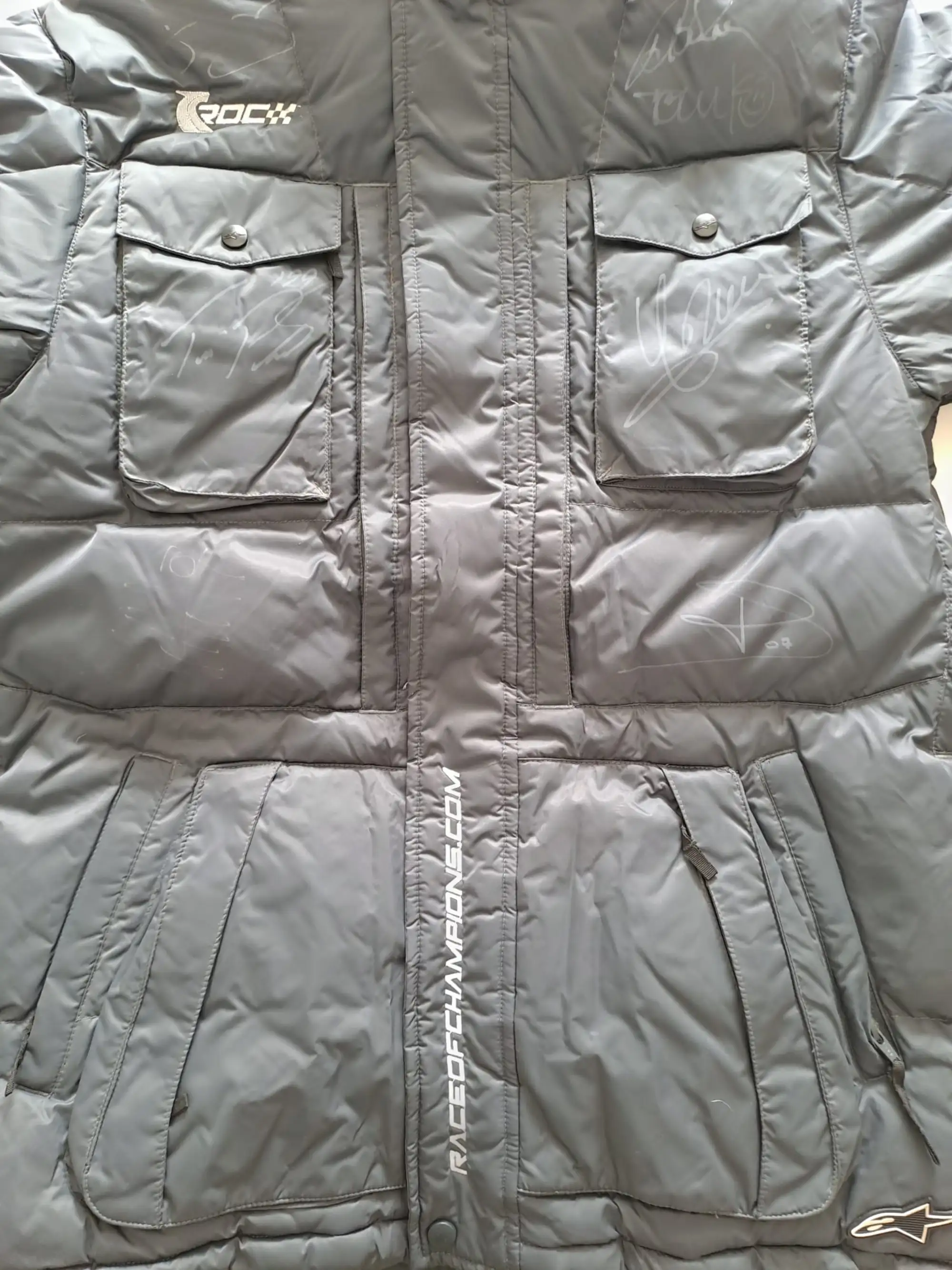 Colin McRae Tribute Multi-Signed 2007 Race of Champions Jack-For Sale