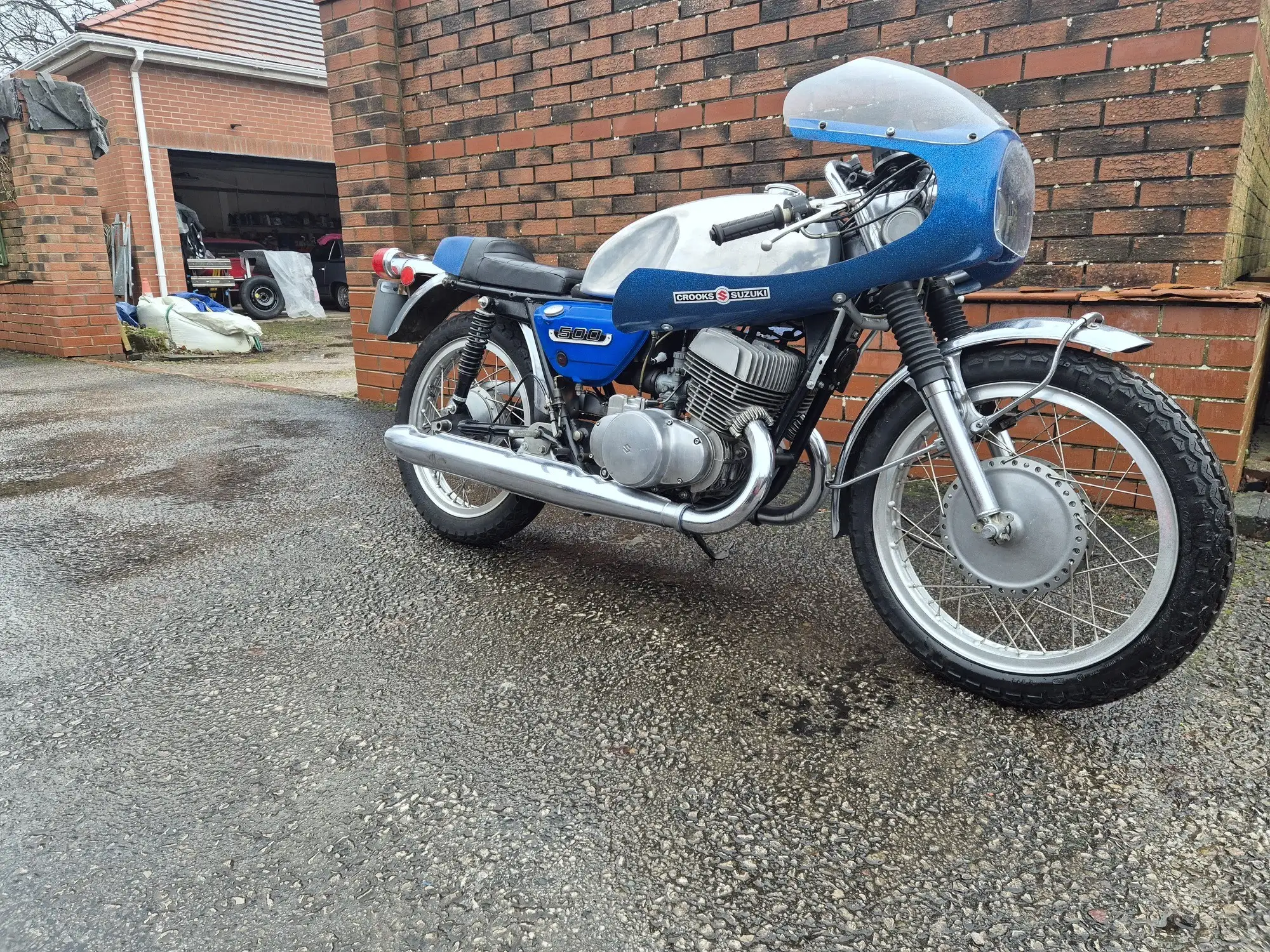 1975 Suzuki T500 Production Racer 493cc-For Sale