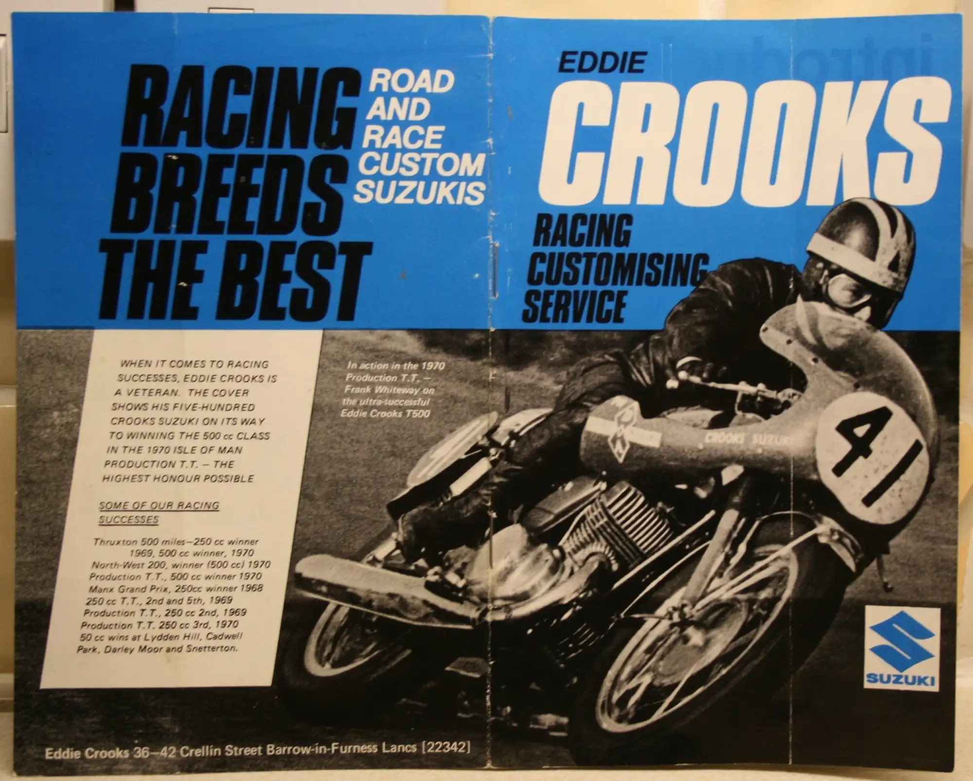 1975 Suzuki T500 Production Racer 493cc-For Sale