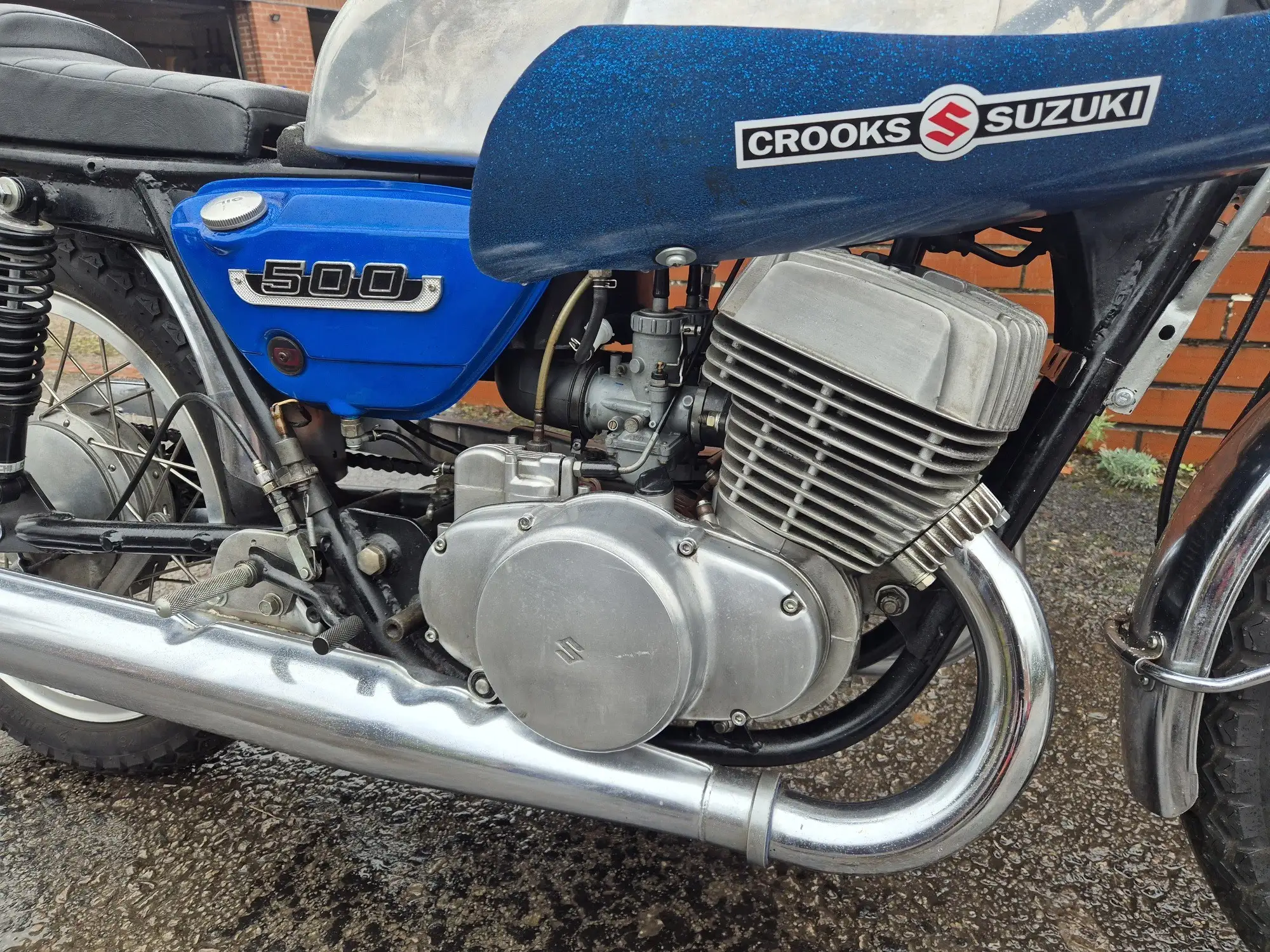 1975 Suzuki T500 Production Racer 493cc-For Sale