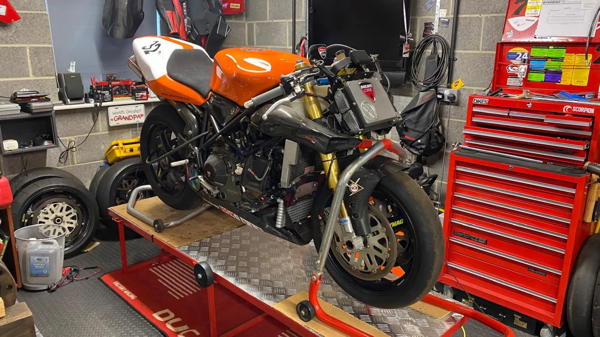 1998 Ducati 998RS Corse ex-Troy Bayliss 998cc-For Sale