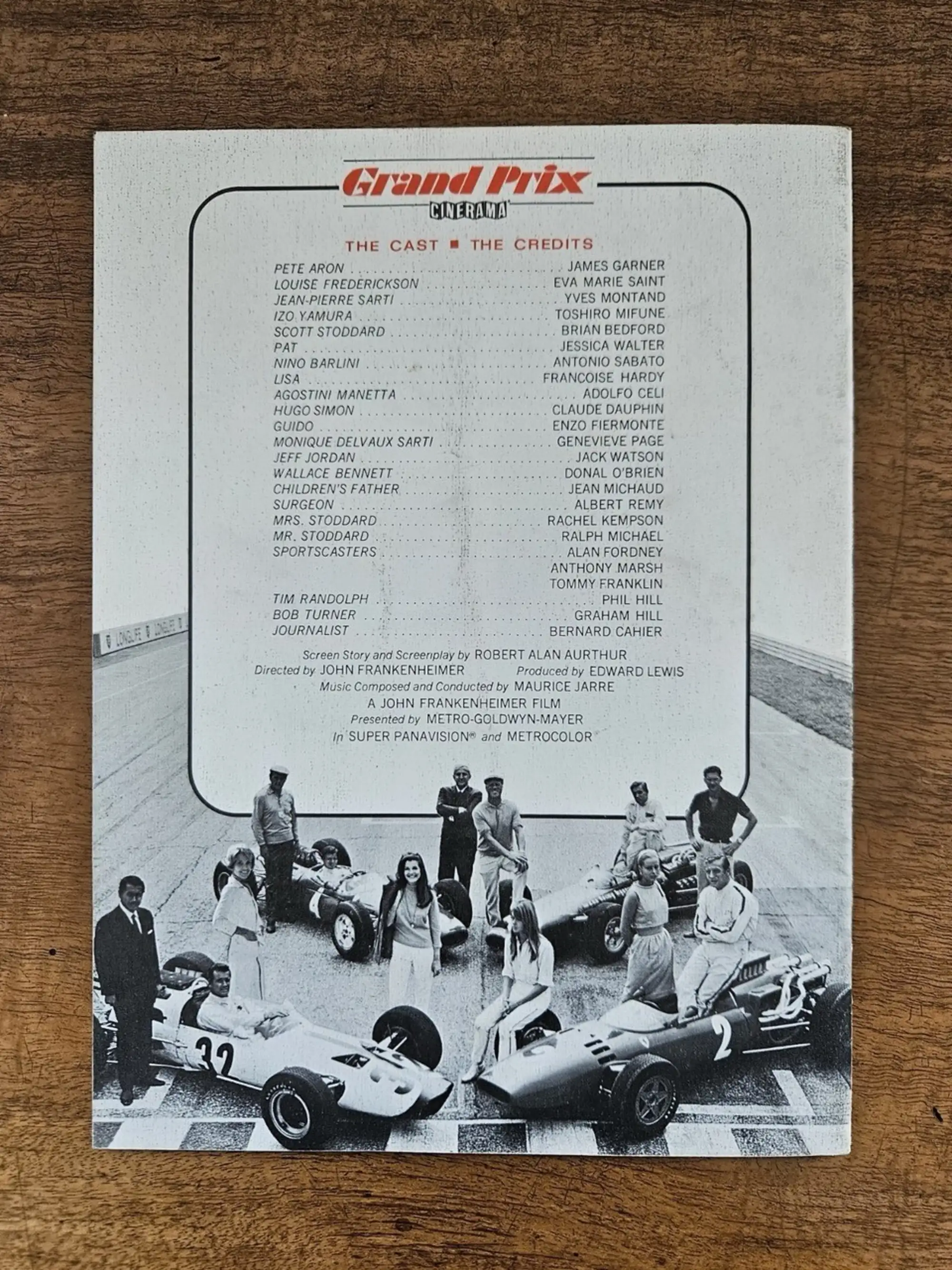 Watercolour Storyboards from the famous 1966 film Grand Prix-For Sale