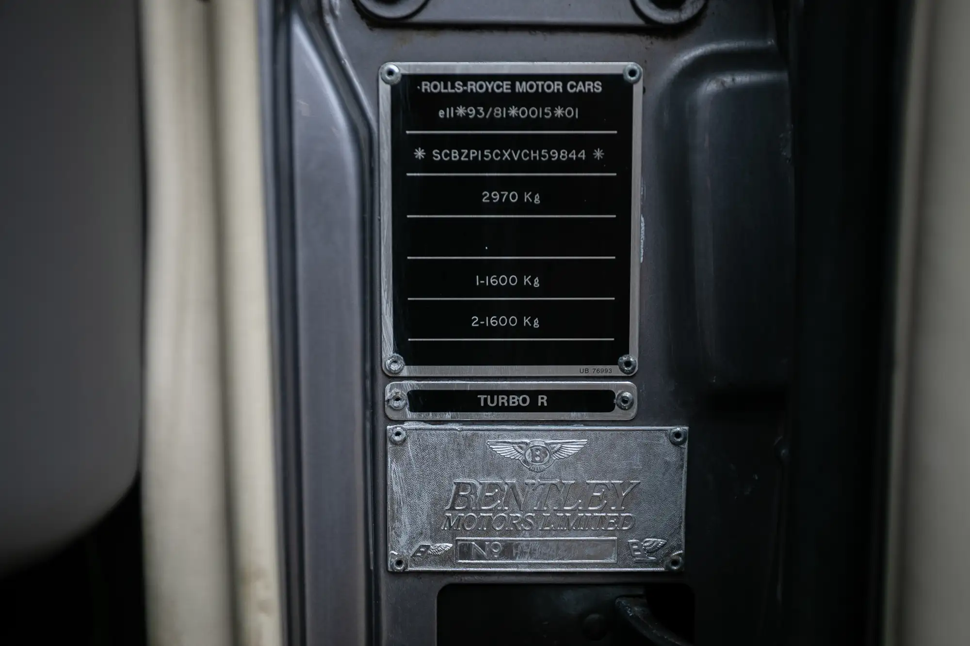 1997 Bentley Turbo R-For Sale