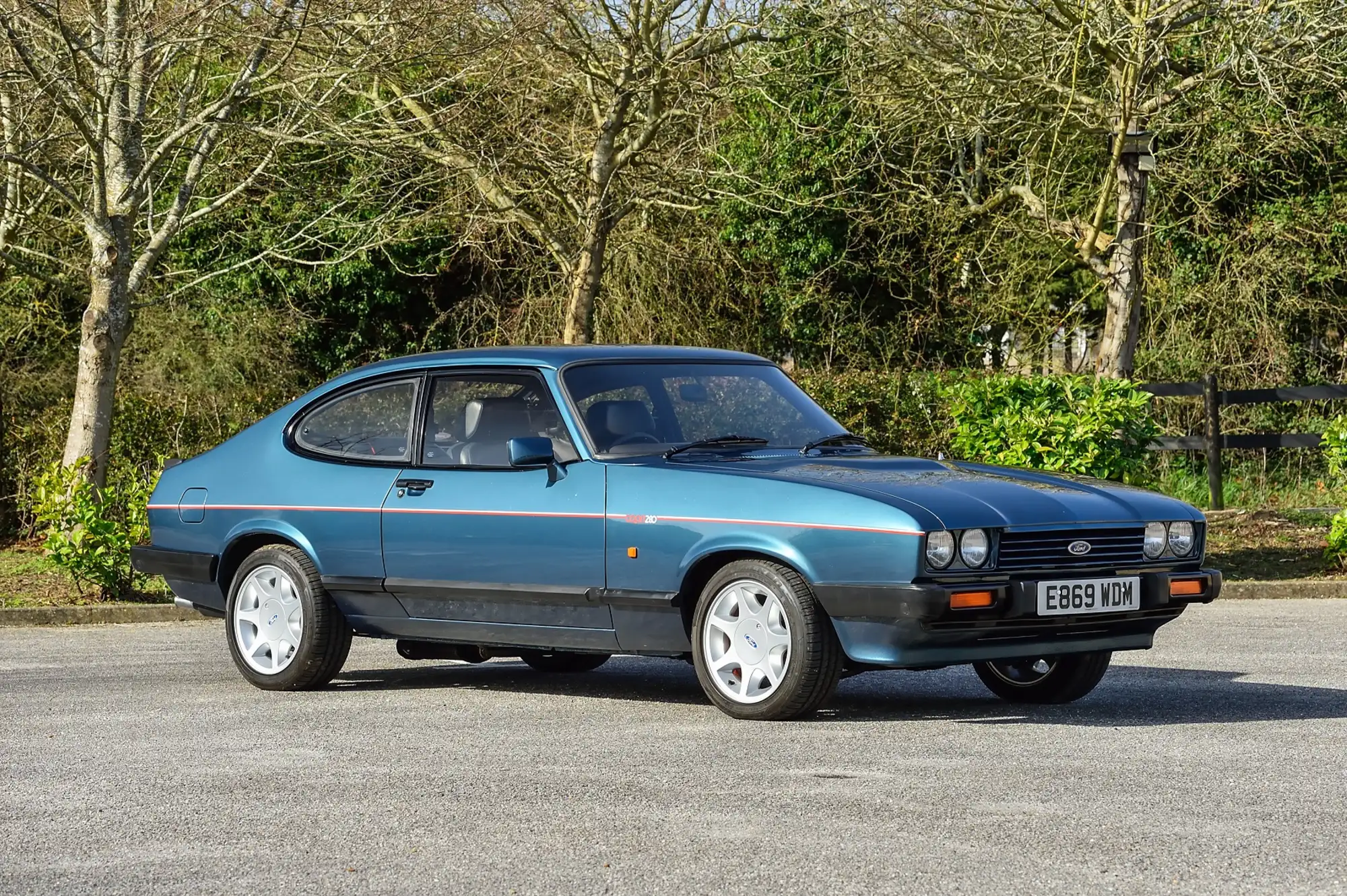 Iconic Auctioneers | 1987 Ford Capri 280 Brooklands-Sold