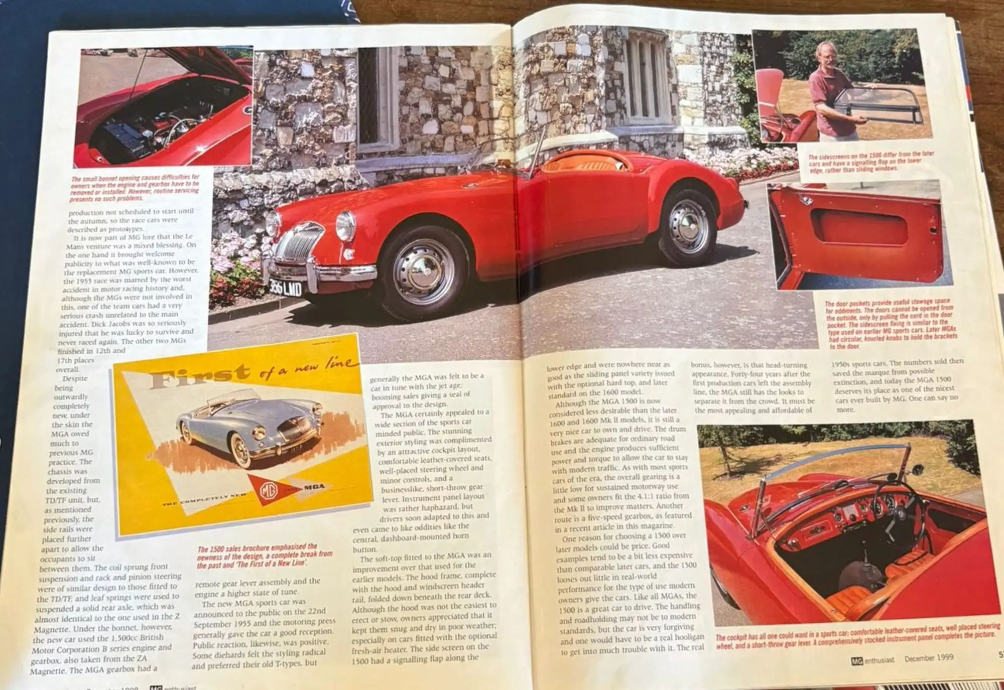 1957 MGA 1500 Roadster-For Sale