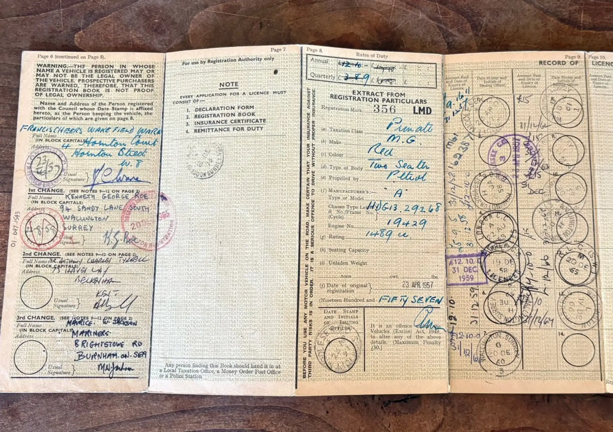 1957 MGA 1500 Roadster-For Sale