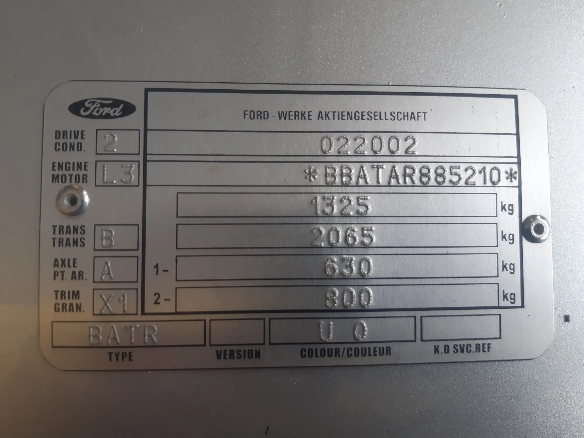 1980 Ford Escort Harrier LE-For Sale