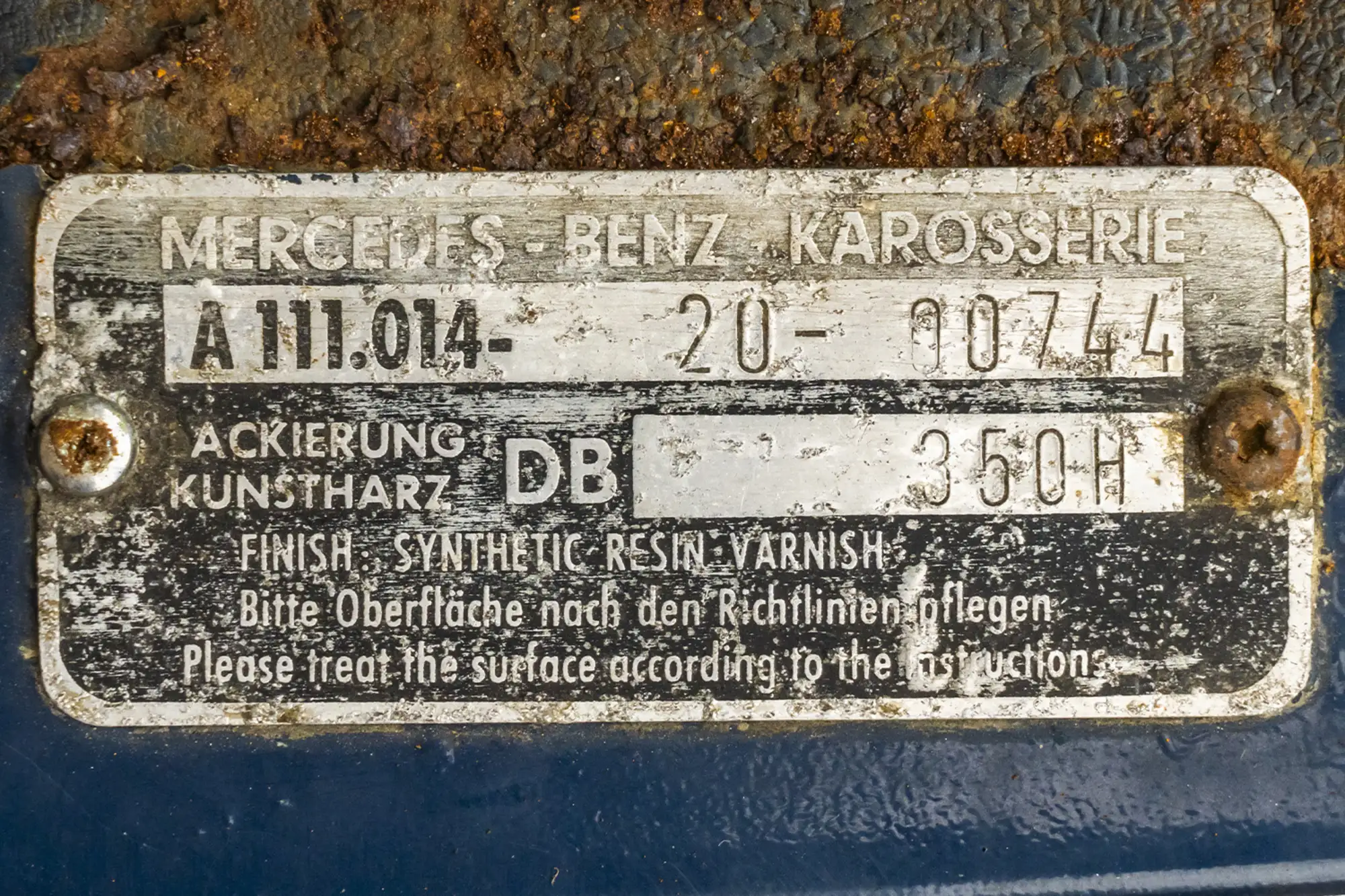 1964 Mercedes-Benz Fintail Historic Rally Car ( W111 )-For Sale