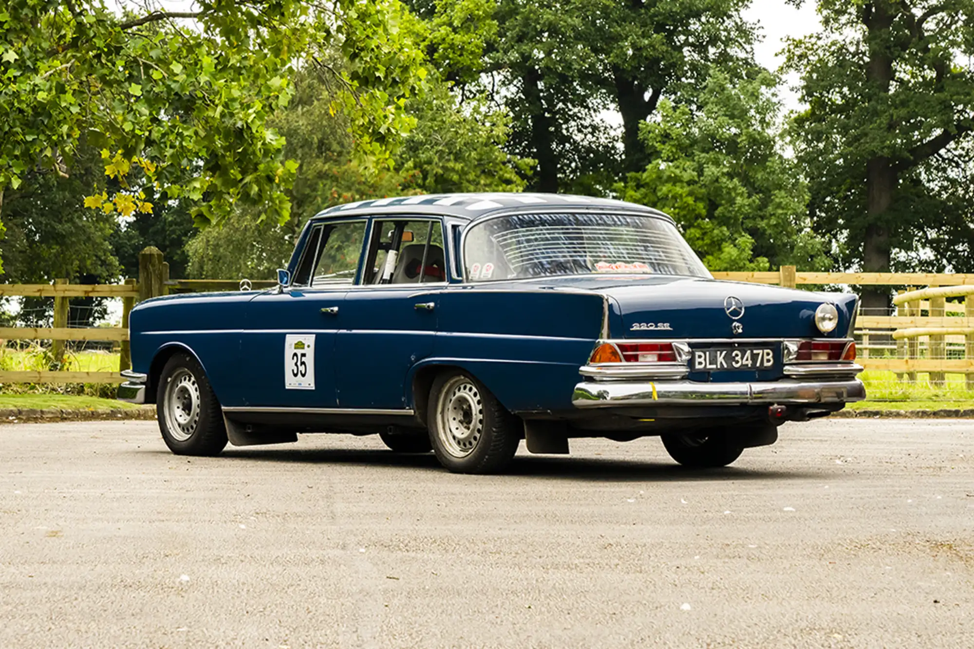 1964 Mercedes-Benz Fintail Historic Rally Car ( W111 )-For Sale