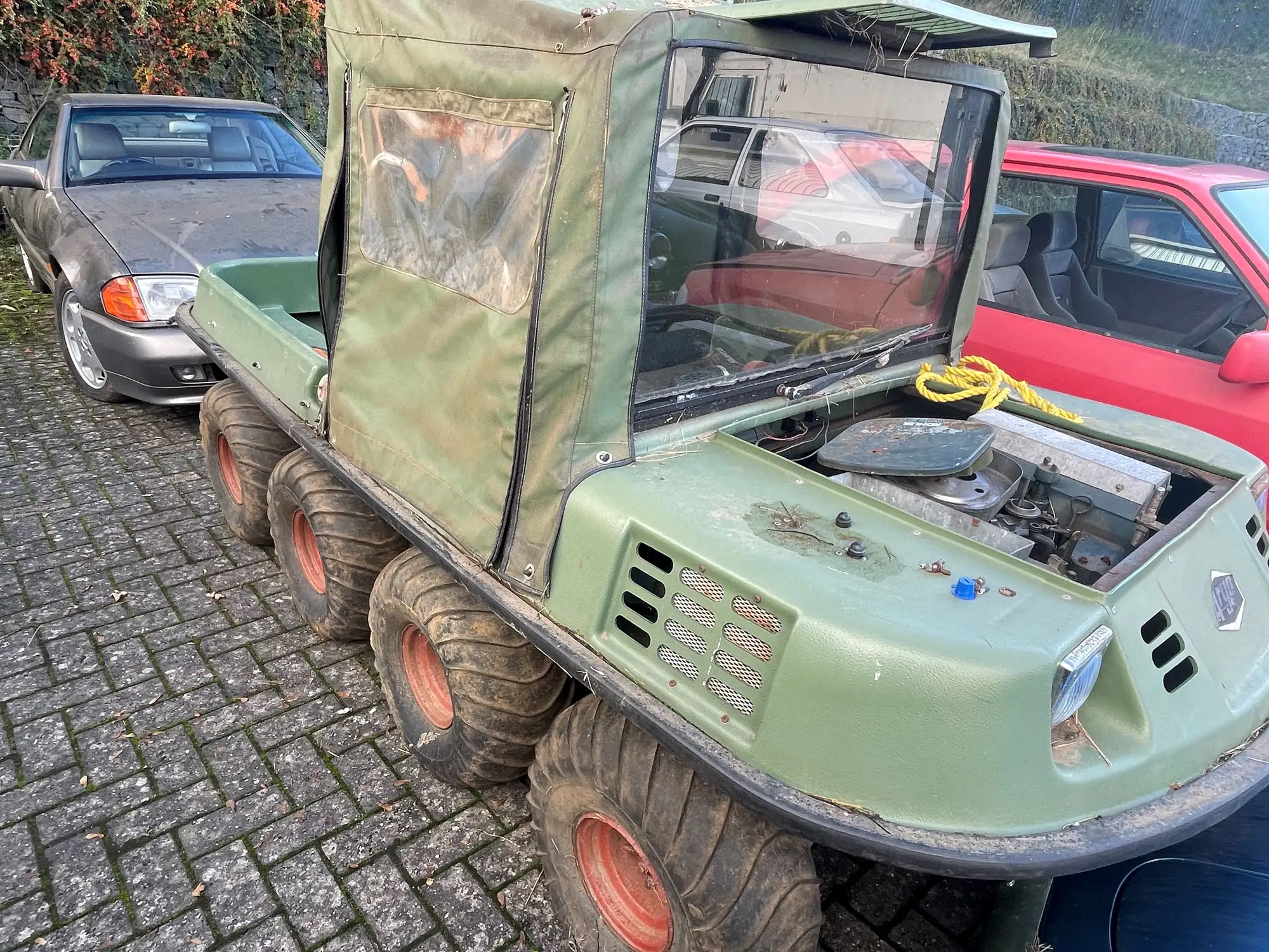 Crayford Argocat Eight-Wheel Amphibious ATV-Sold