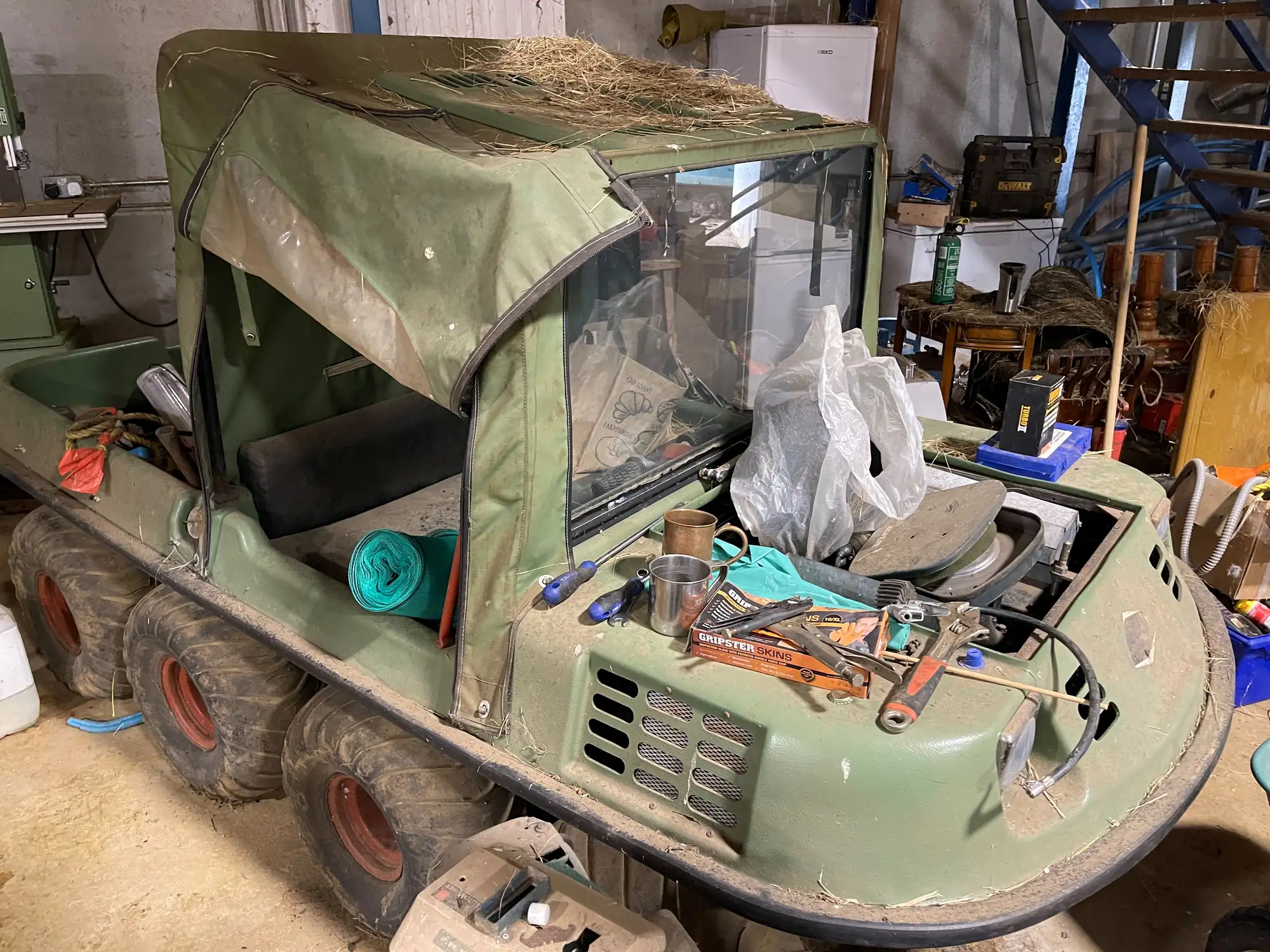 Crayford Argocat Eight-Wheel Amphibious ATV-Sold