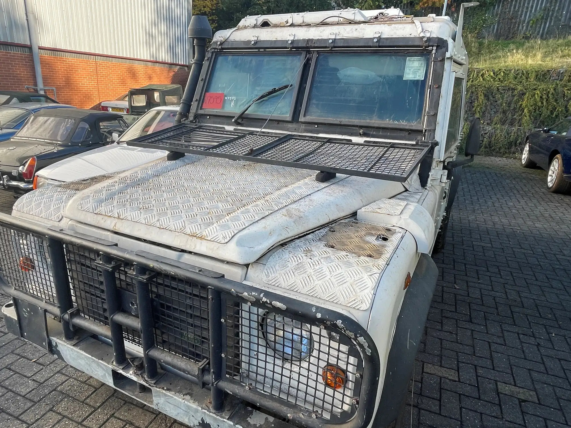 Ex-Military, Armour-Plated Land Rover -Sold