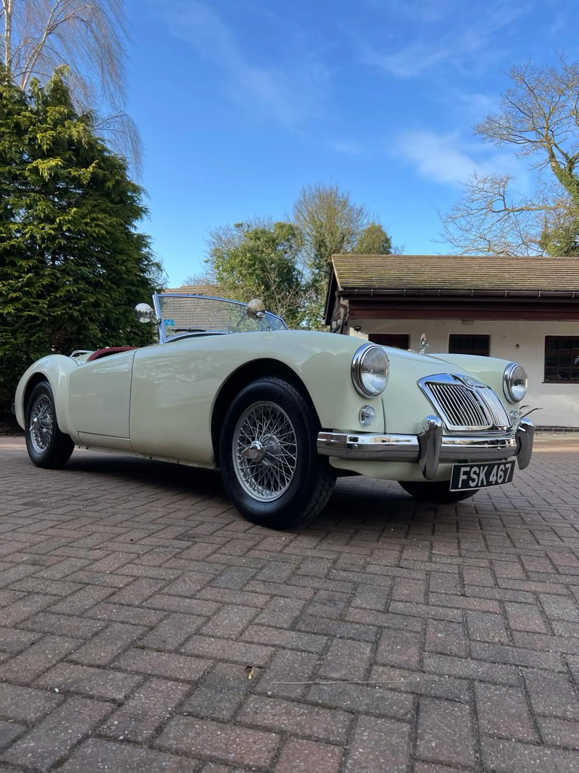1957 MG A Roadster 1500-Sold