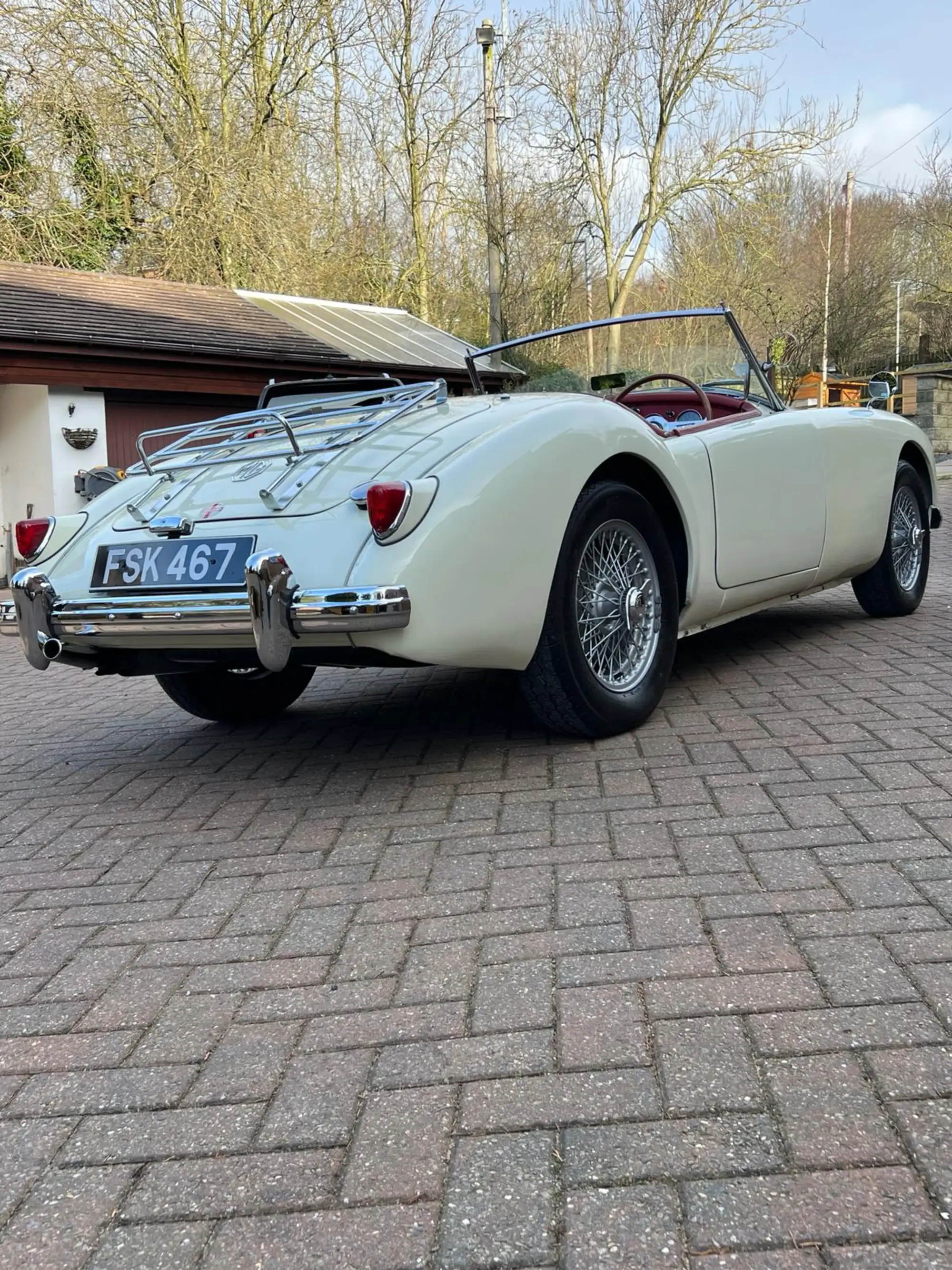 1957 MG A Roadster 1500-Sold