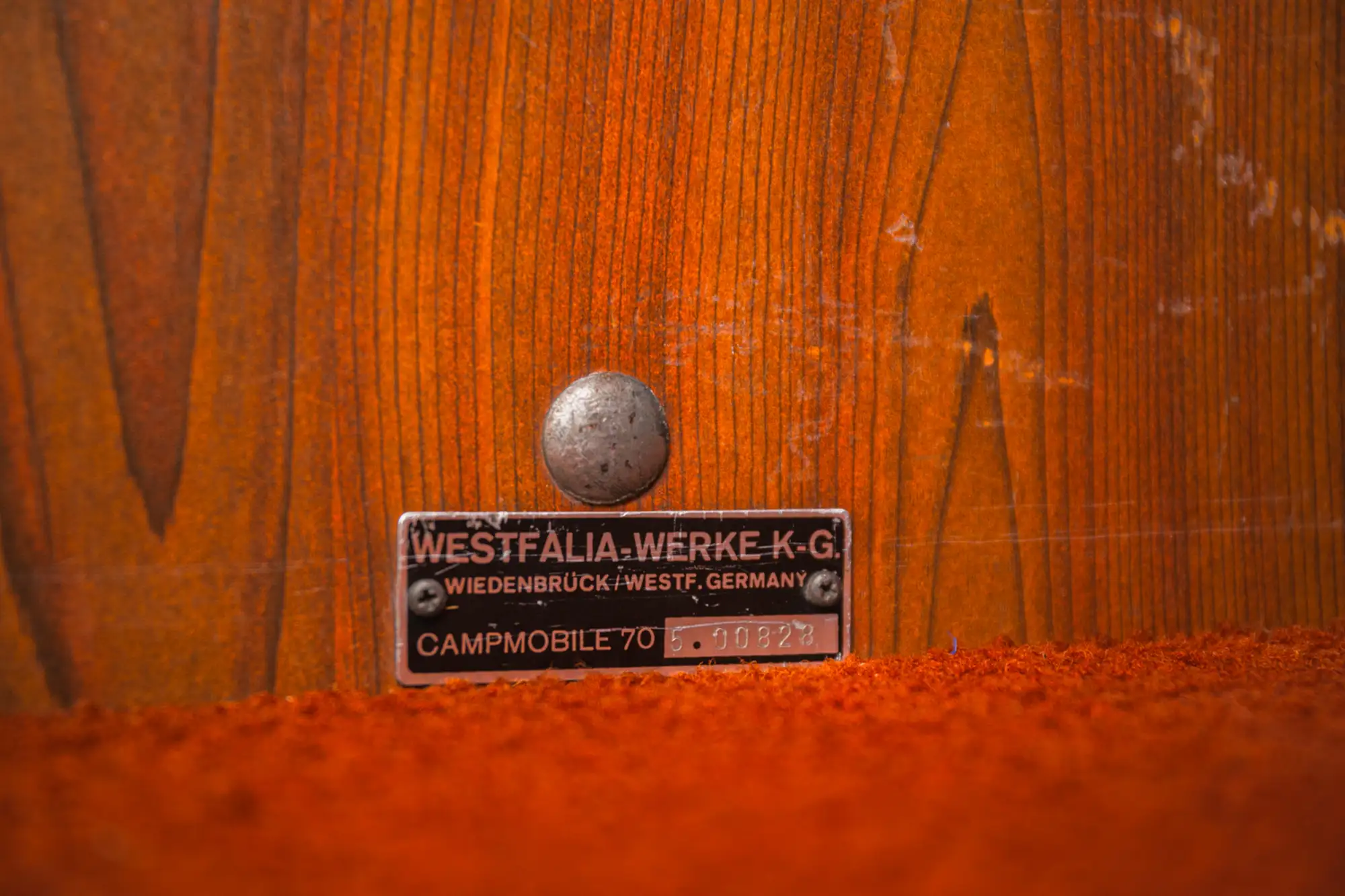 1974 Volkswagen Type 2 (T2) Westfalia Camper-Sold