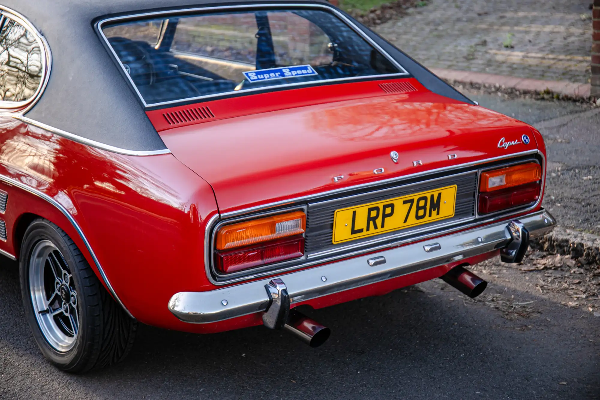 1973 Mk1 Ford Capri Super Speed V8-Sold