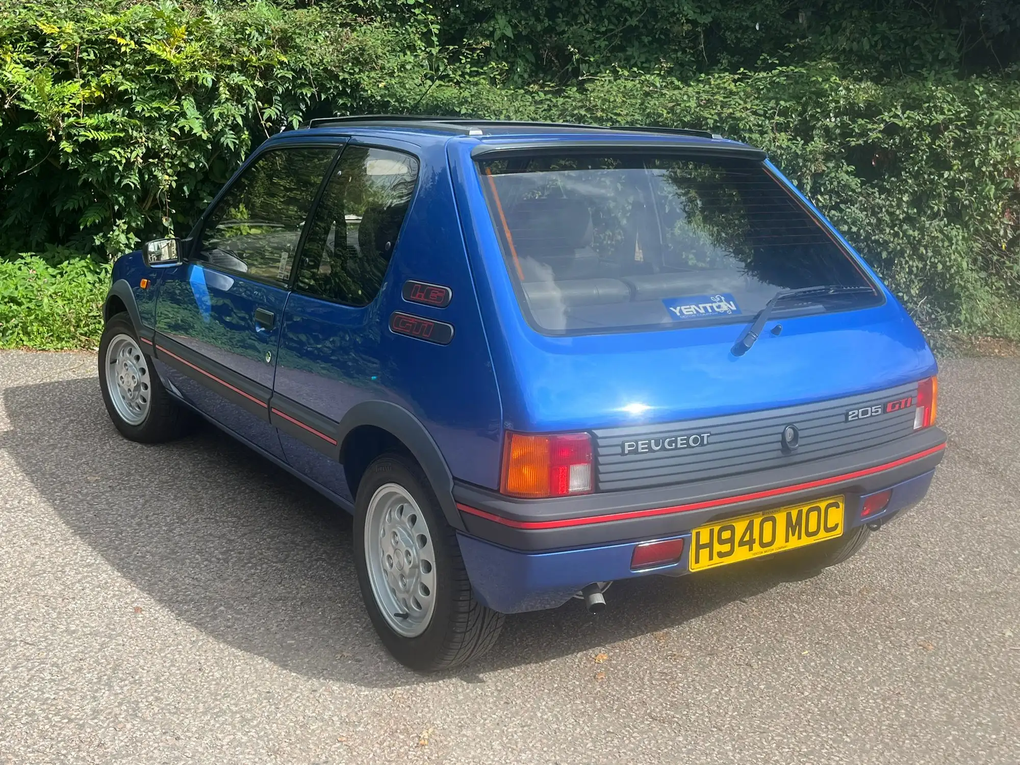 1990 Peugeot 205 GTi 3dr 1.6 Special Edition (Phase 1.5)-Sold