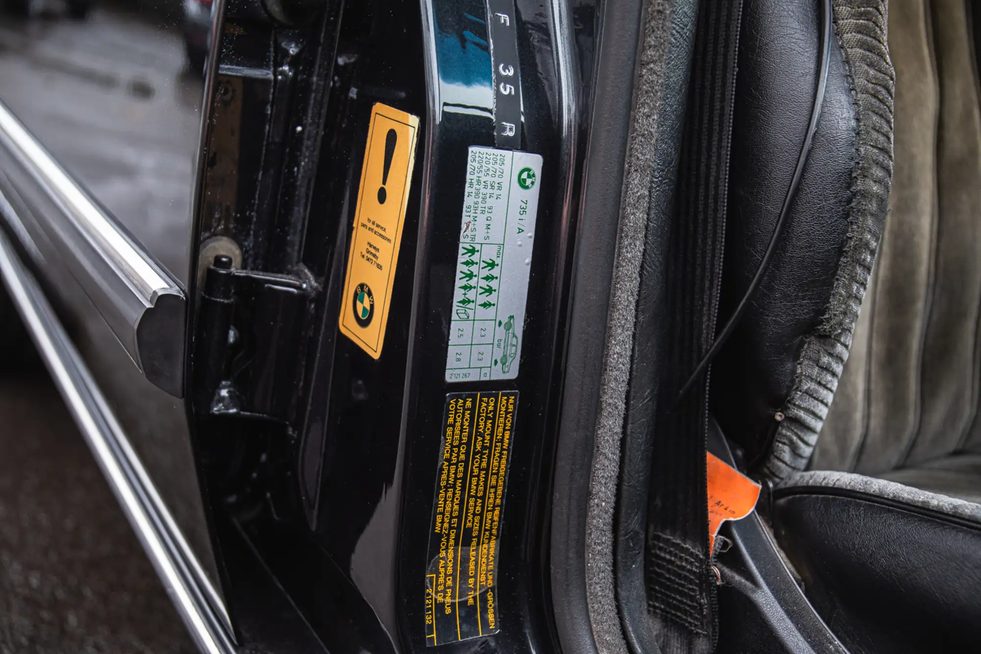 1985 BMW 735 (E23) Alpina B10 3.5  -Sold