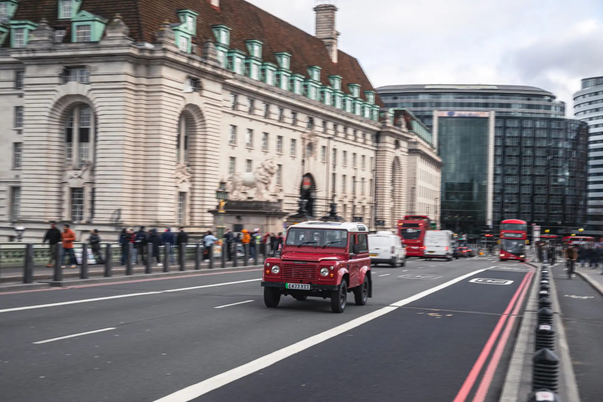 1988 Land Rover Defender 90 EV Electric conversion-Sold