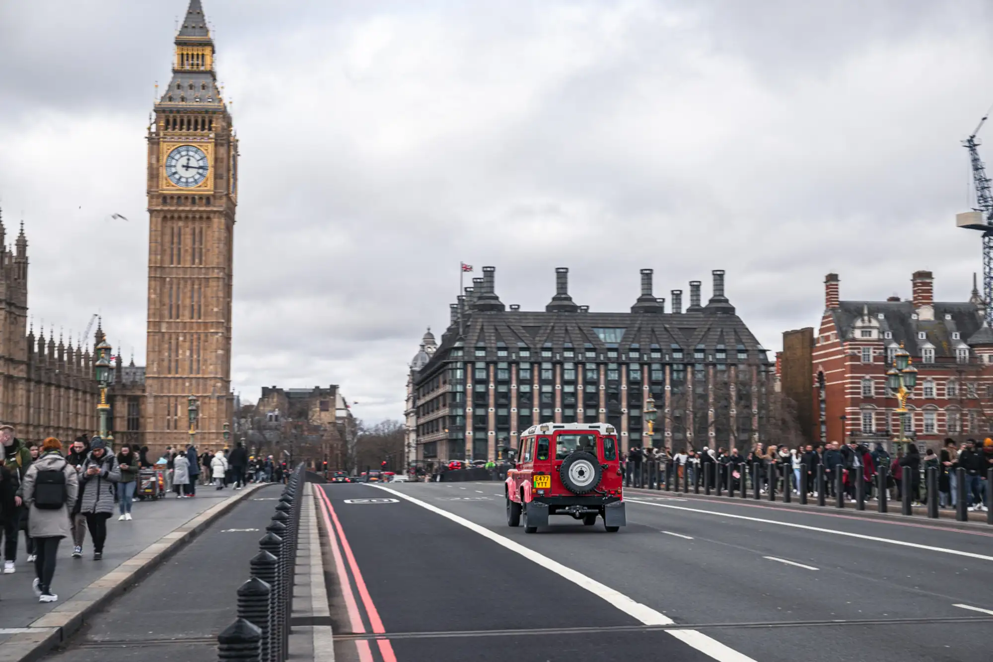 1988 Land Rover Defender 90 EV Electric conversion-Sold
