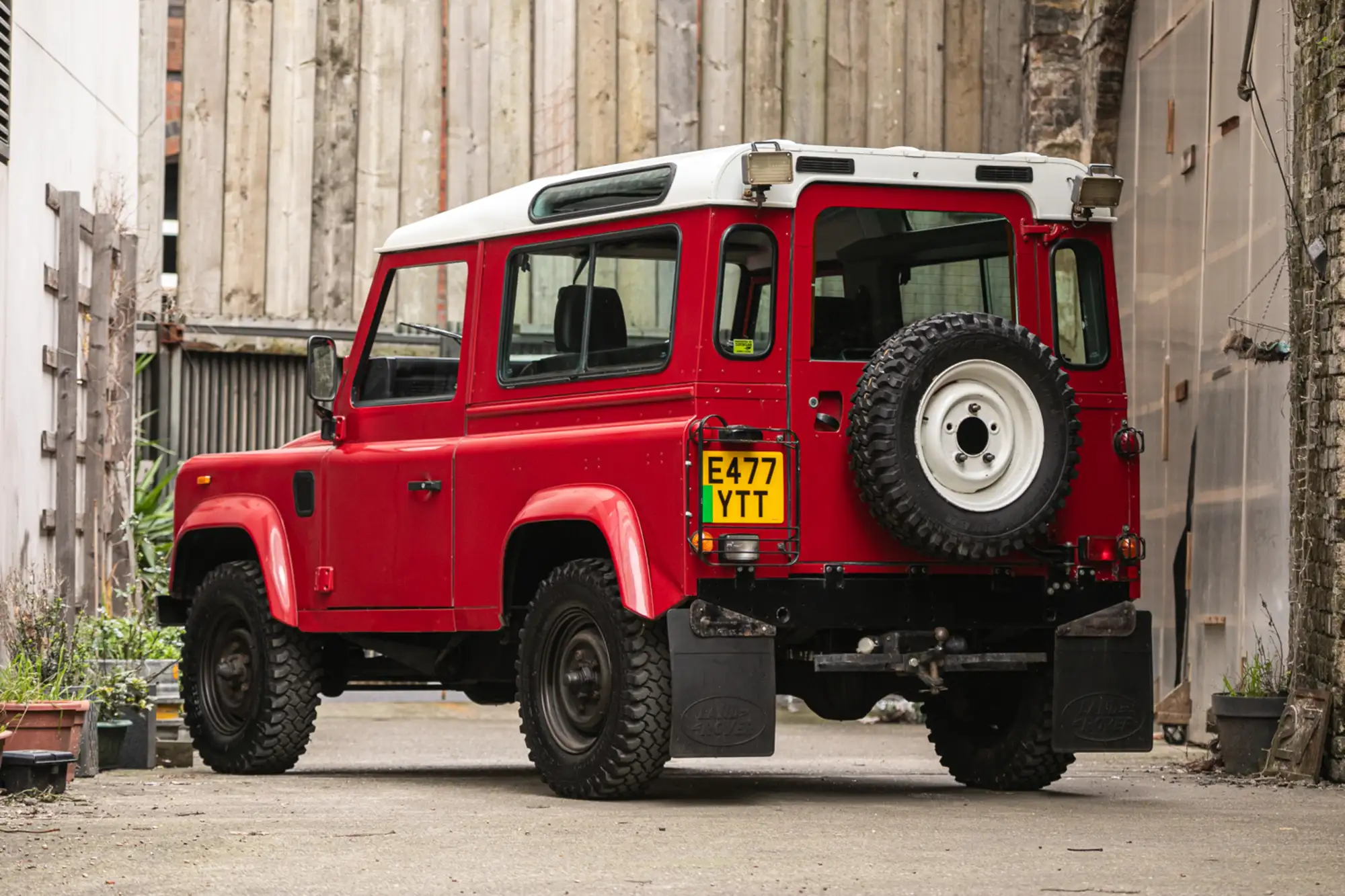 1988 Land Rover Defender 90 EV Electric conversion-Sold