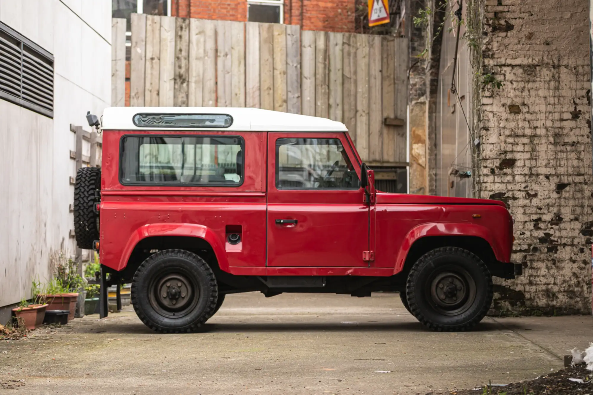 1988 Land Rover Defender 90 EV Electric conversion-Sold