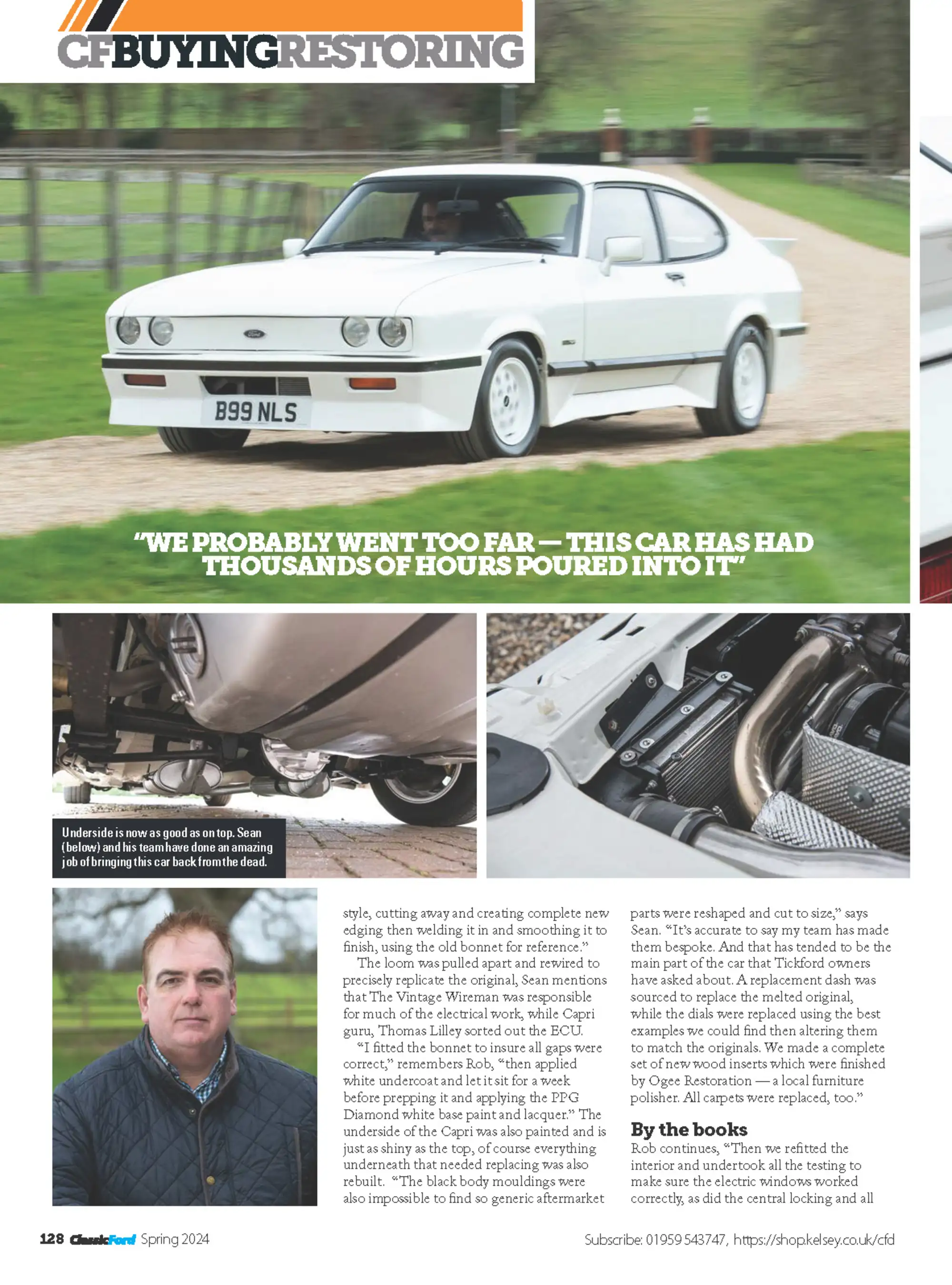 1984 Ford Tickford Capri-For Sale