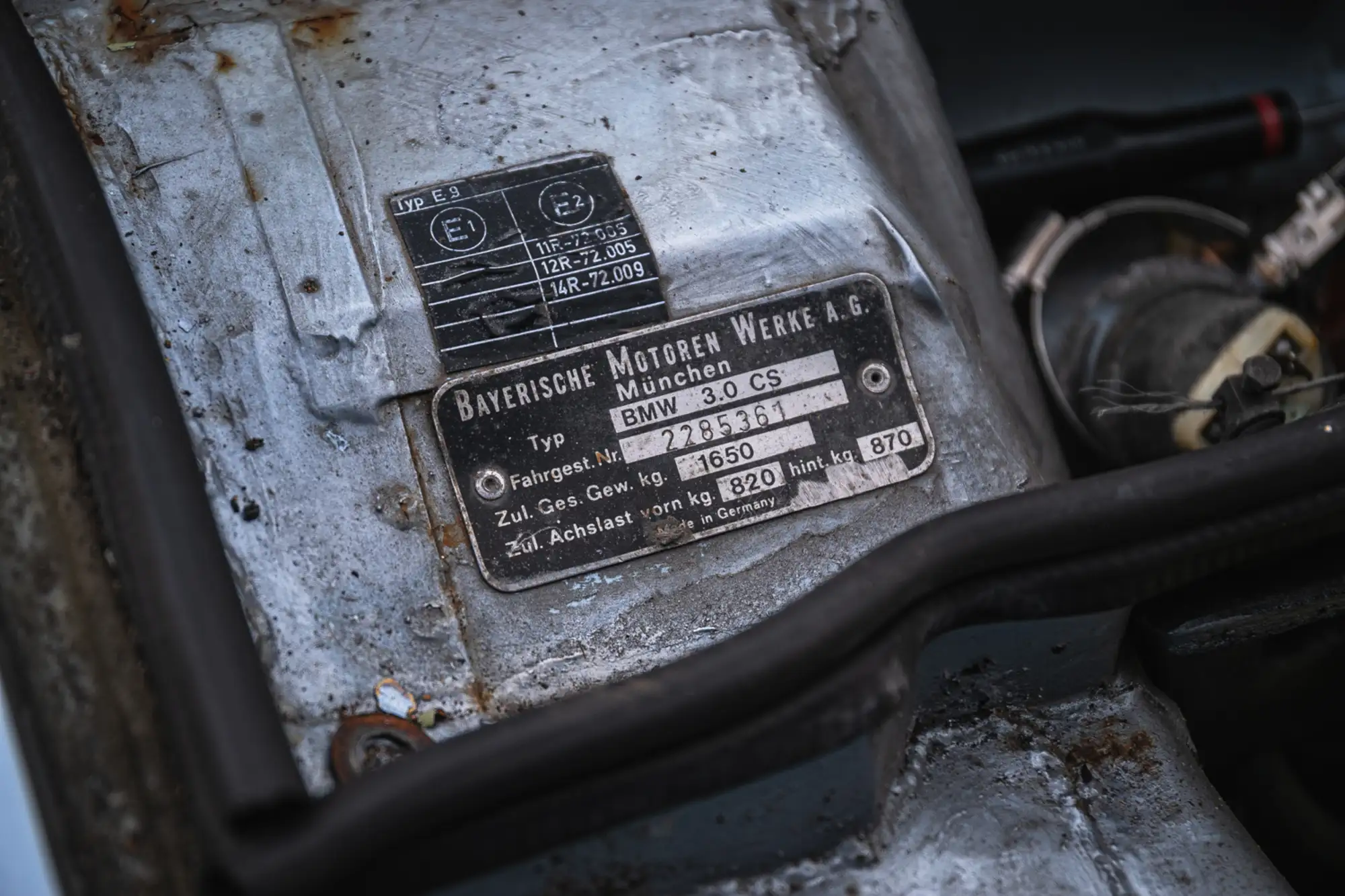 1973 BMW 3.0 CSL (E9)-Sold