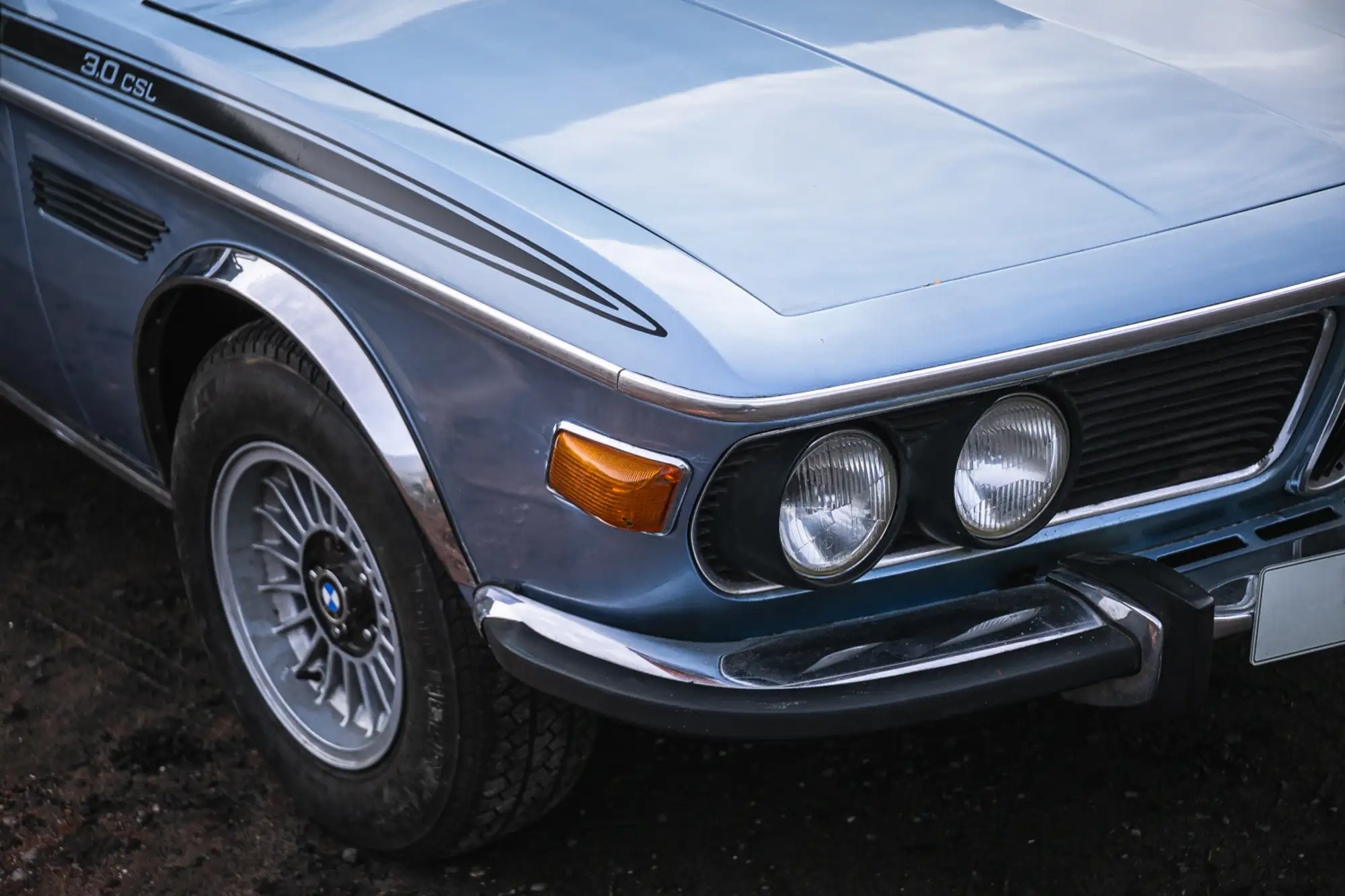 1973 BMW 3.0 CSL (E9)-Sold