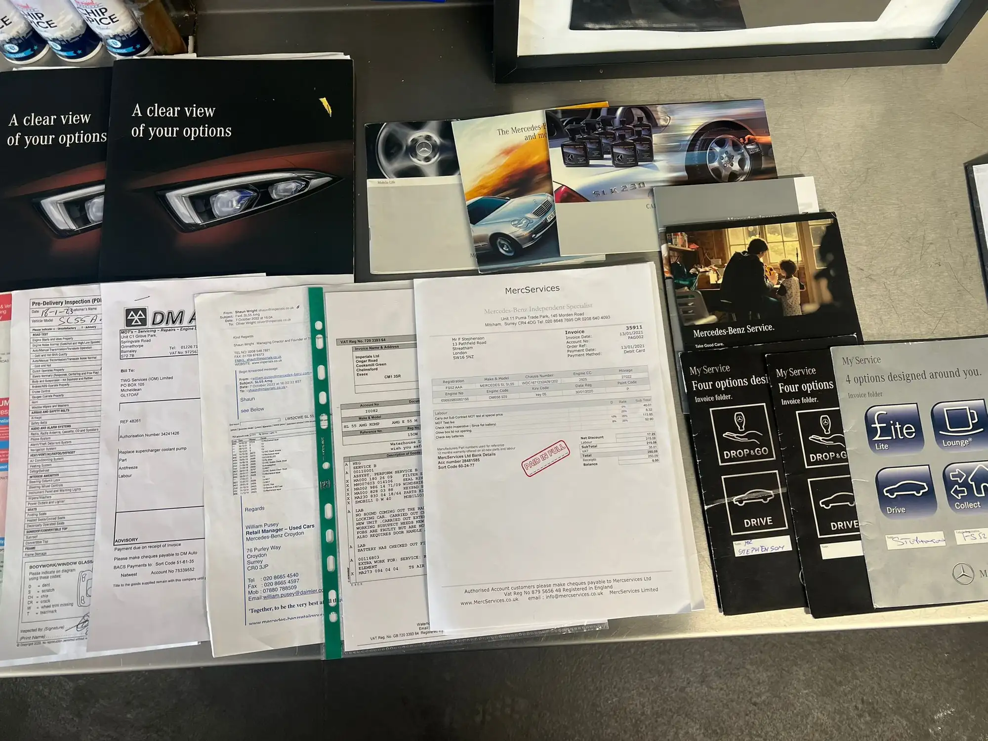 2002 Mercedes-Benz SL55 AMG (R230) 29,000 miles-For Sale