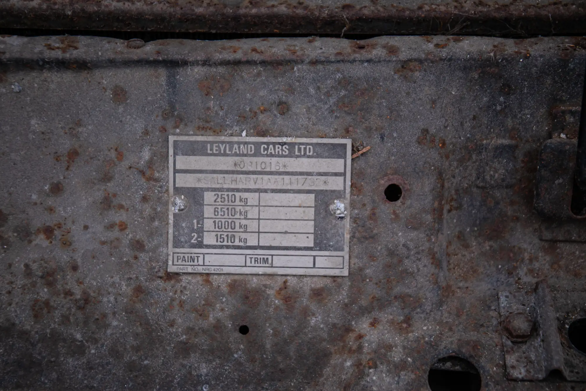 1982 Range Rover Monteverdi Manual-Sold