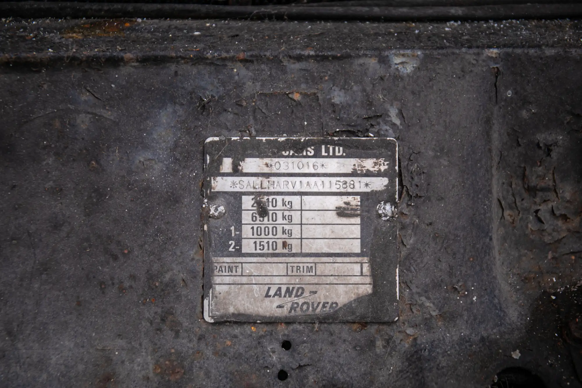 1982 Range Rover Monteverdi Manual-Sold