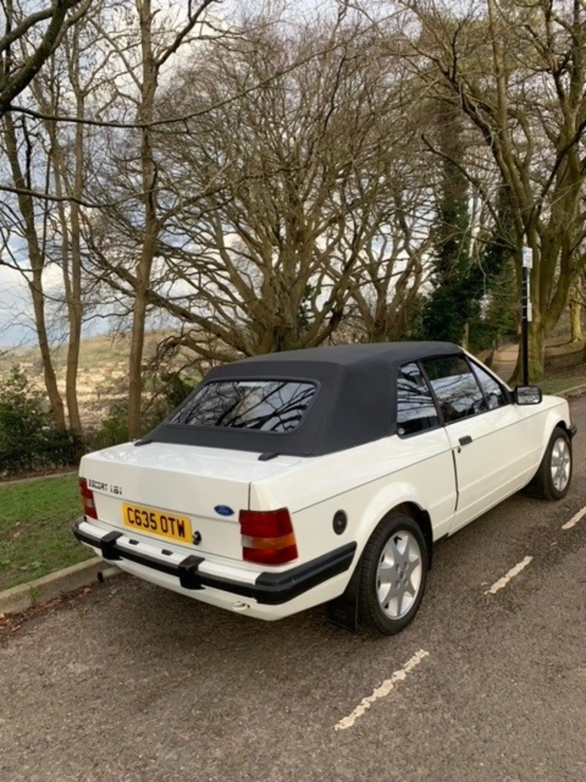 1985 Ford Escort 1.6i Cabriolet-Sold