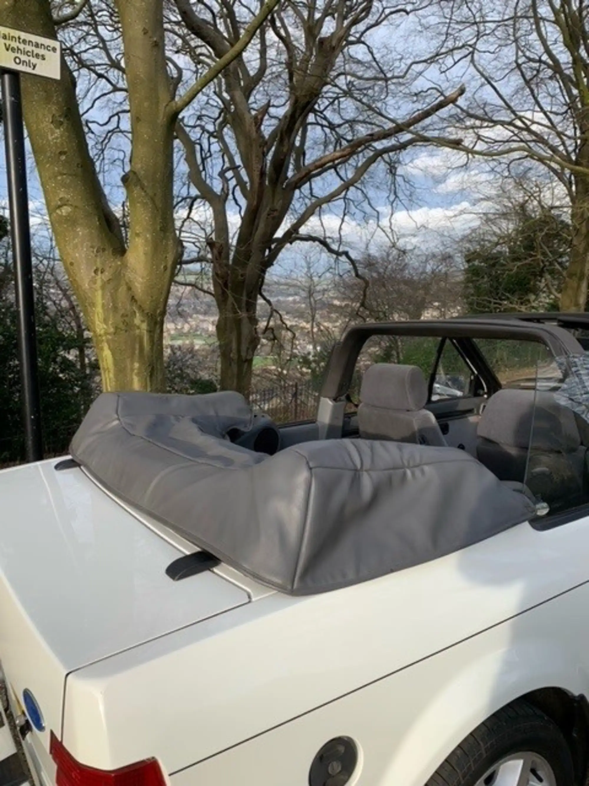 1985 Ford Escort 1.6i Cabriolet-Sold
