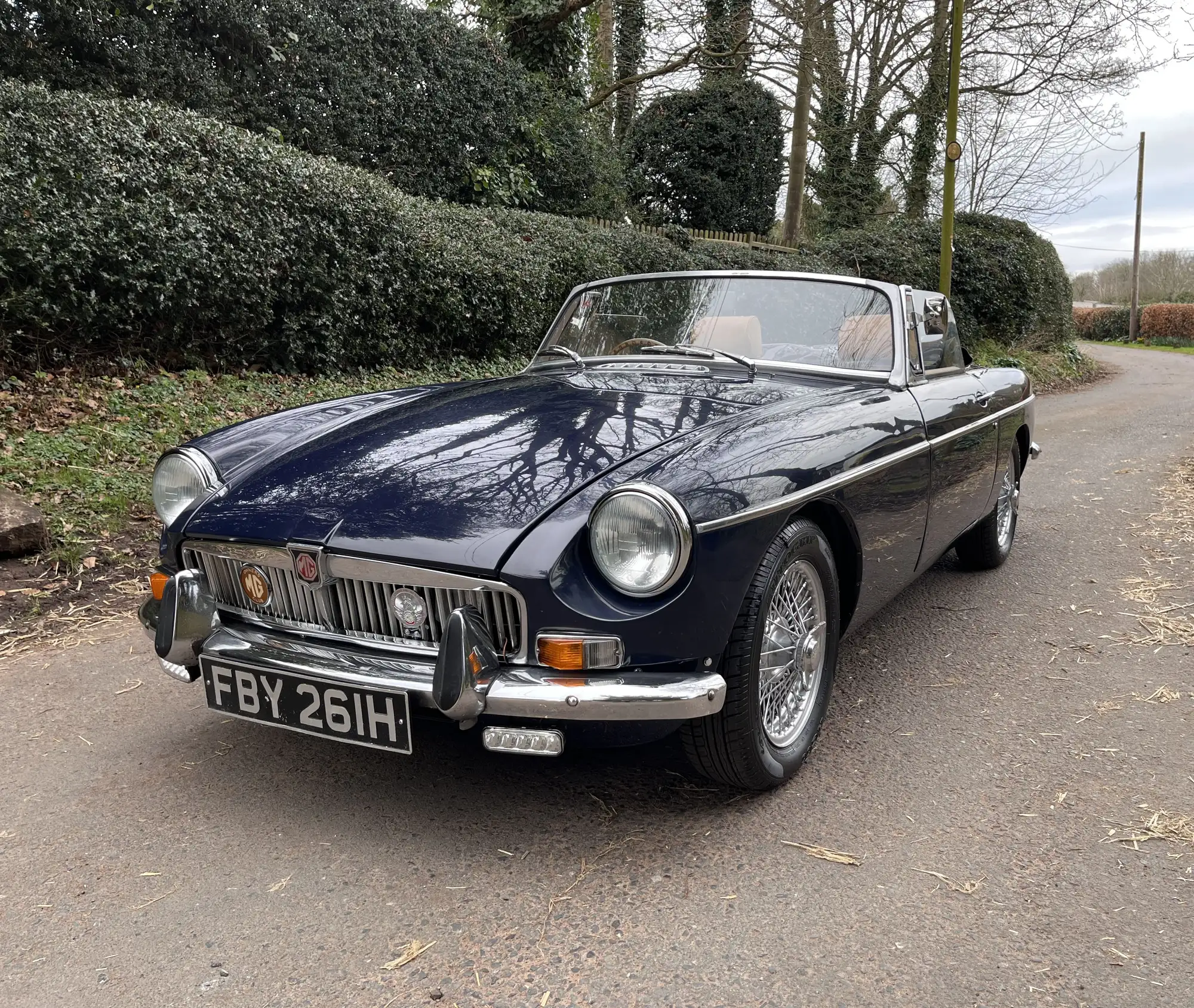 1970 MG B Roadster-Sold