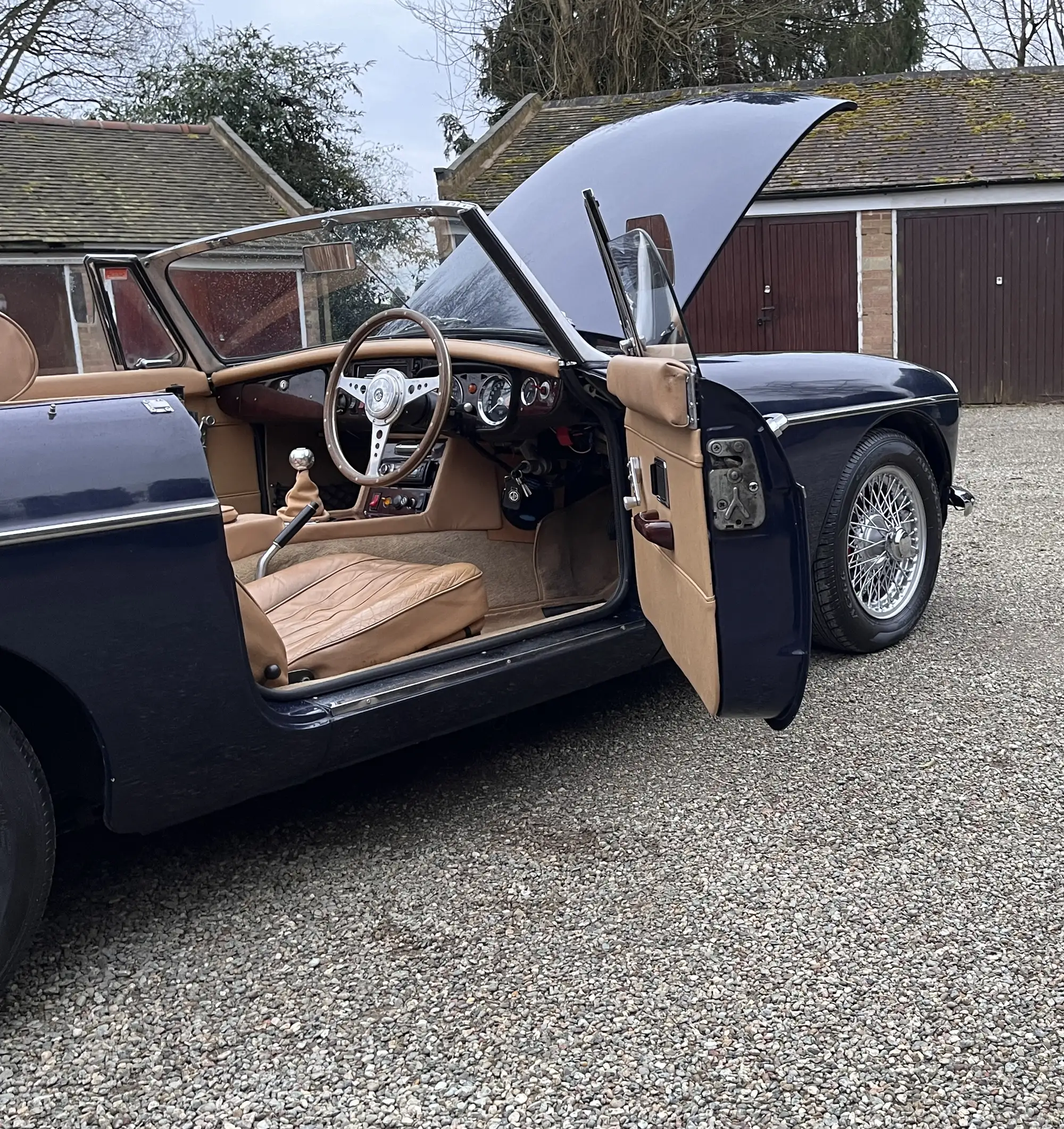 1970 MG B Roadster-Sold