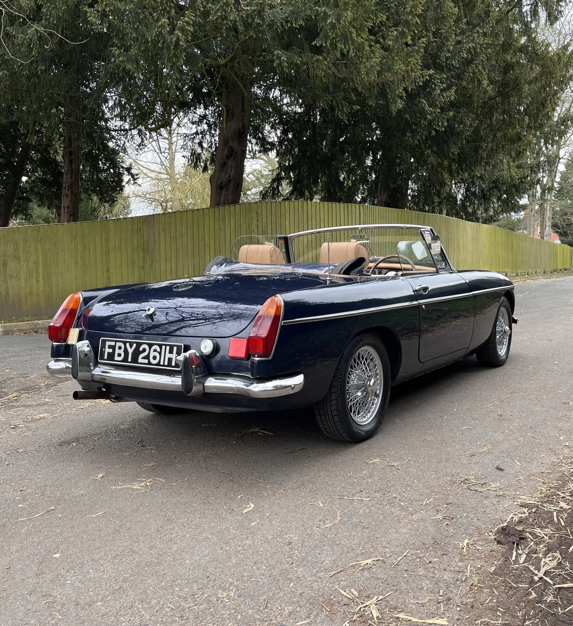 1970 MG B Roadster-Sold