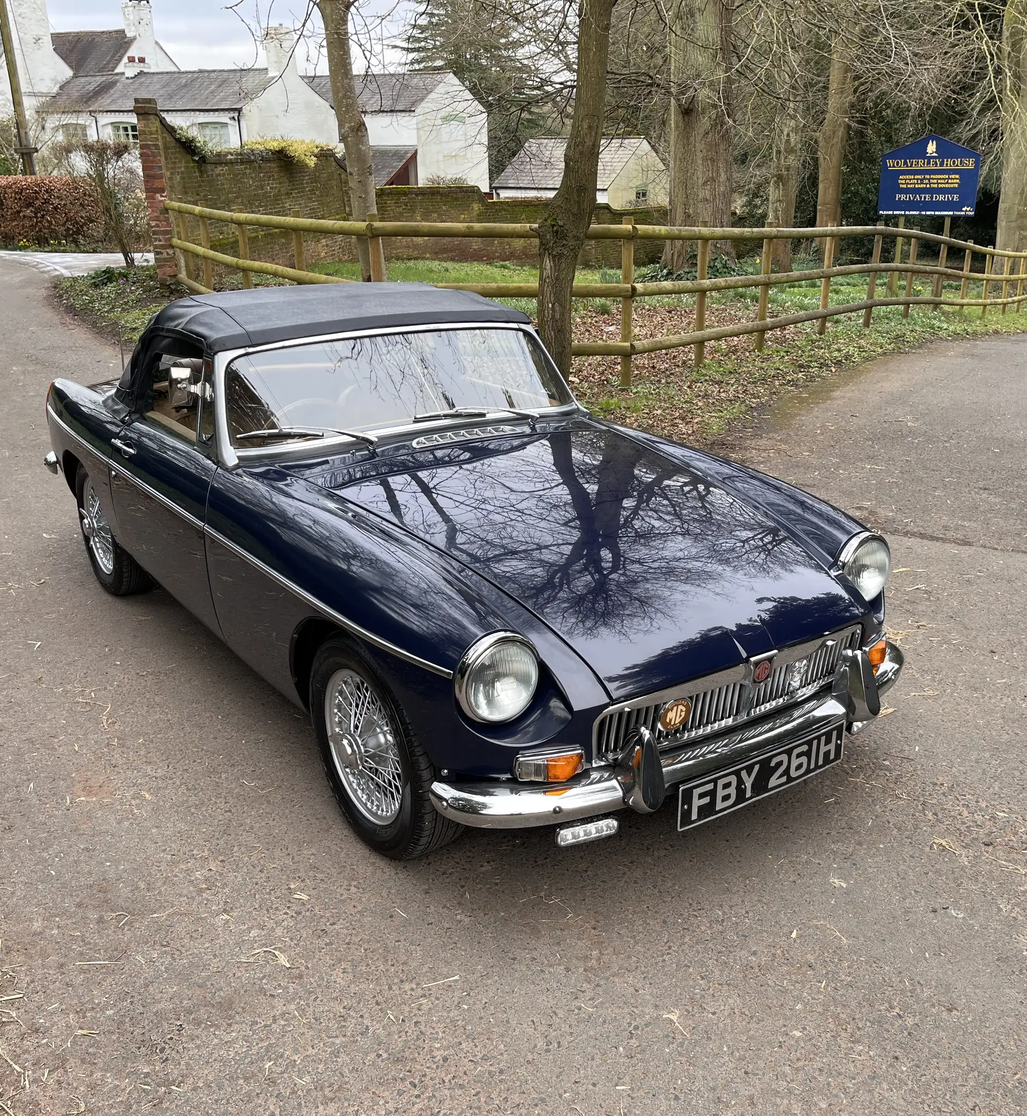 1970 MG B Roadster-Sold