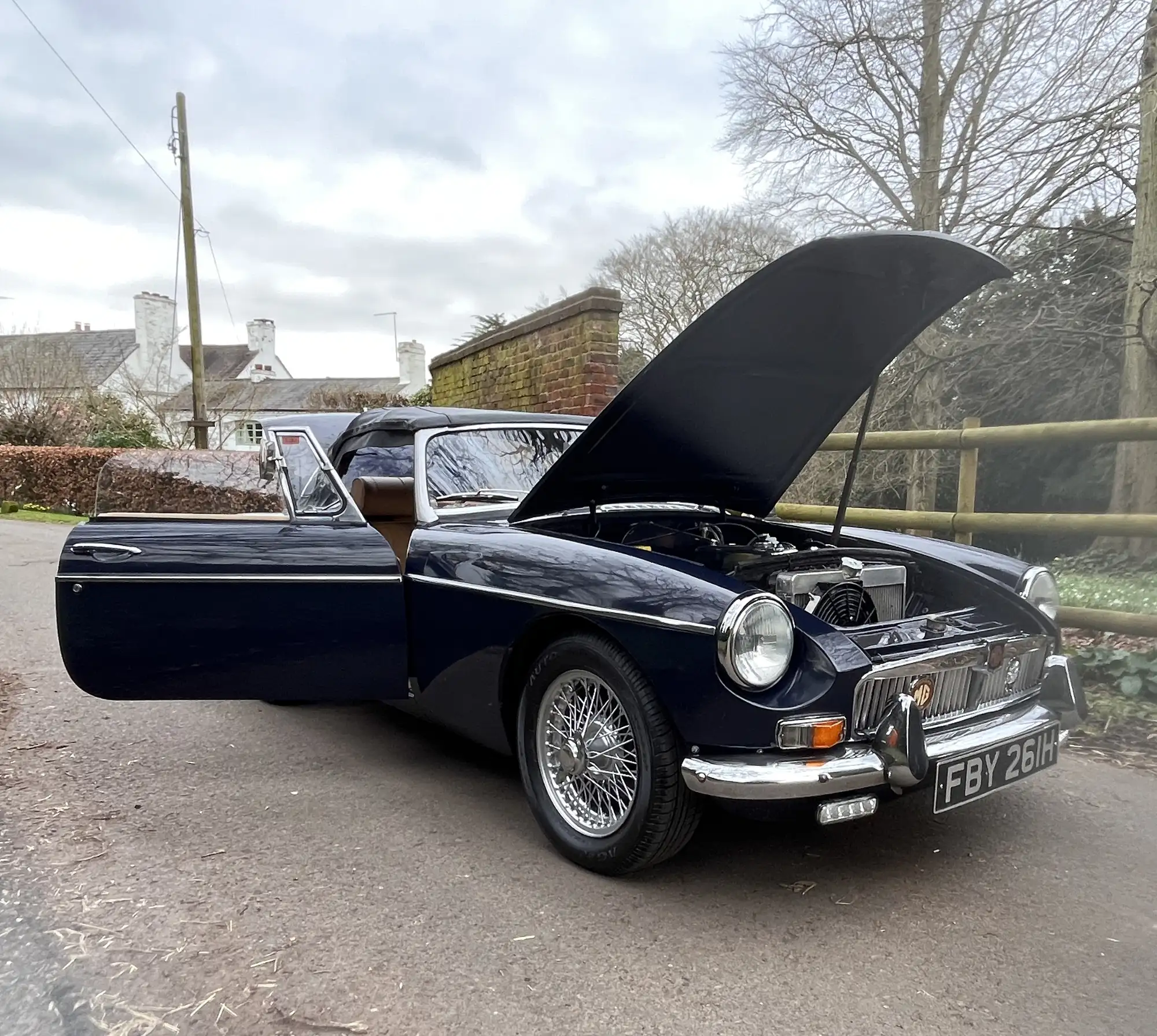 1970 MG B Roadster-Sold