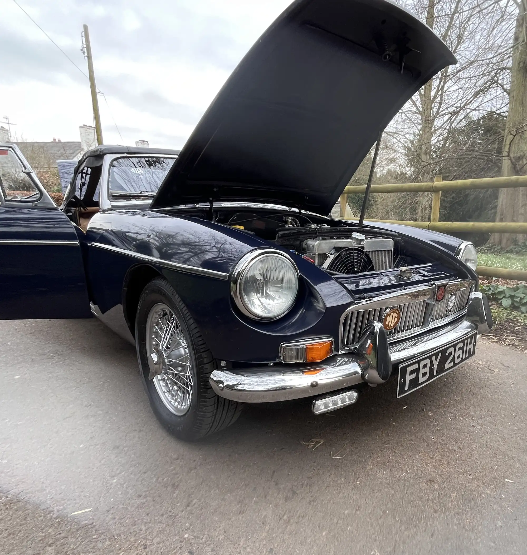 1970 MG B Roadster-Sold
